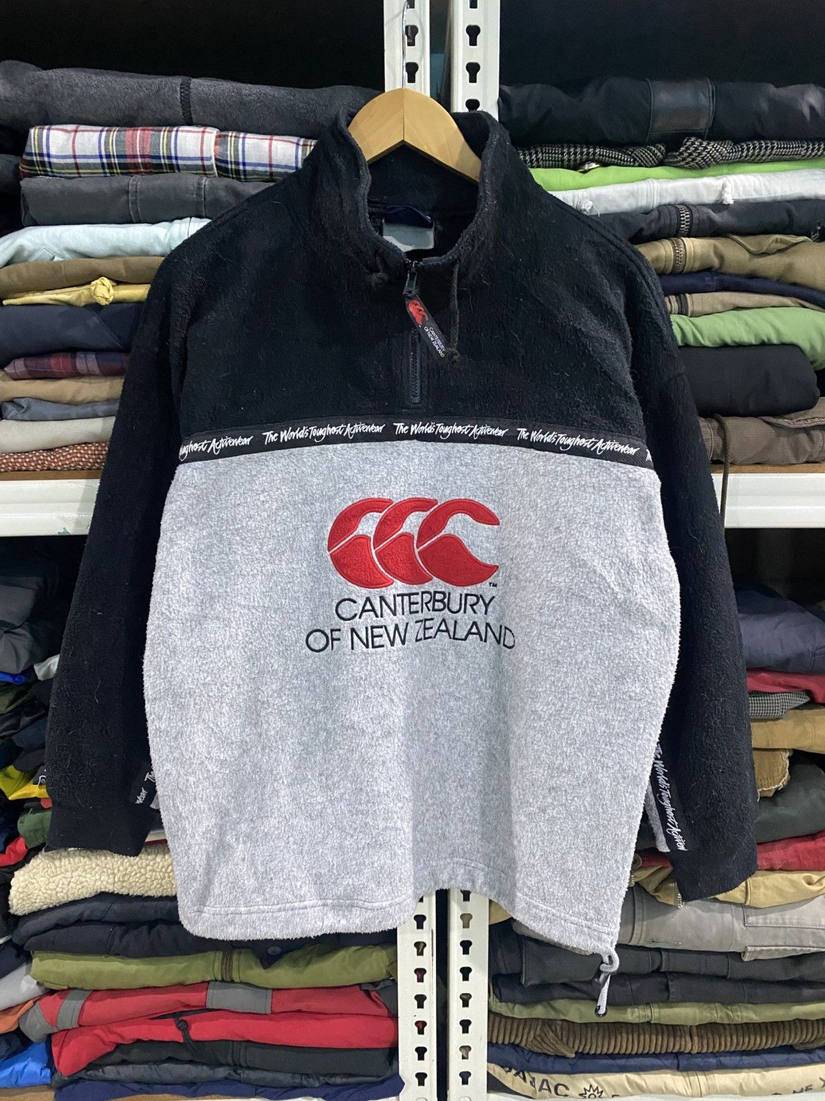 Canterbury of New Zealand Canterbury Of New Zealand Halfzipper Fleece Jacket Size US S / EU 44-46 / 1 - 1 Thumbnail