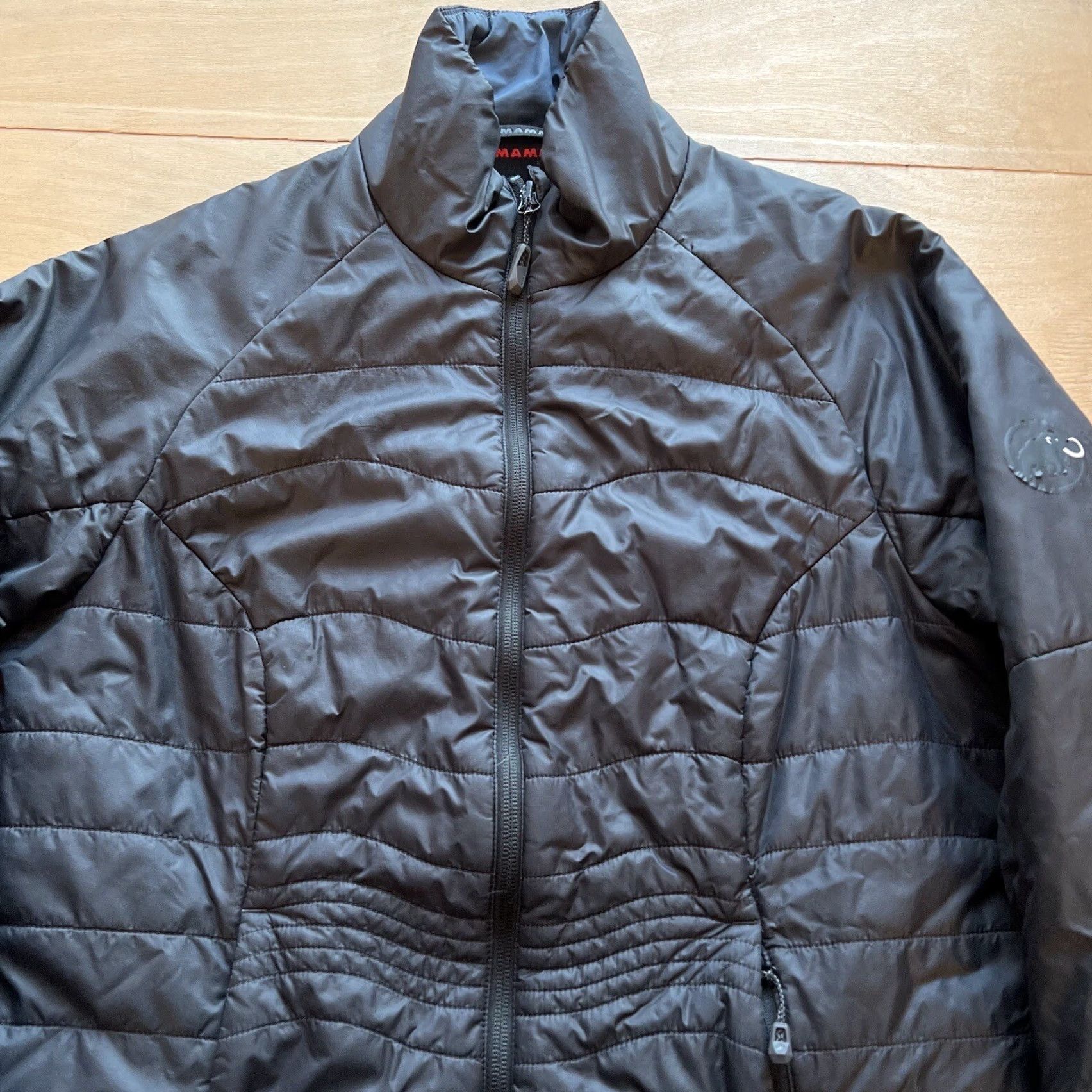 Mammut Mammut Kinnerly Jacket Women's M Black Full Zip Softshell Insulated Outerwear Size M / US 6-8 / IT 42-44 - 3 Thumbnail