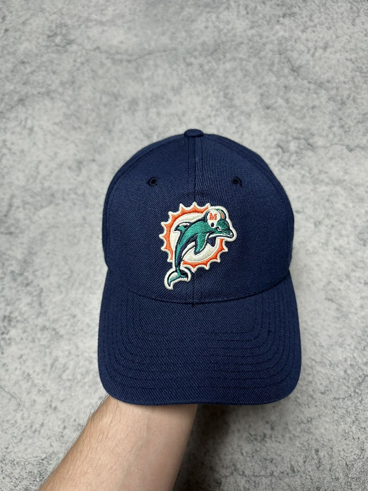 Sports Specialties Vintage Miami Dolphins NFL Sports Specialties Snapback Cap Size ONE SIZE - 2 Thumbnail