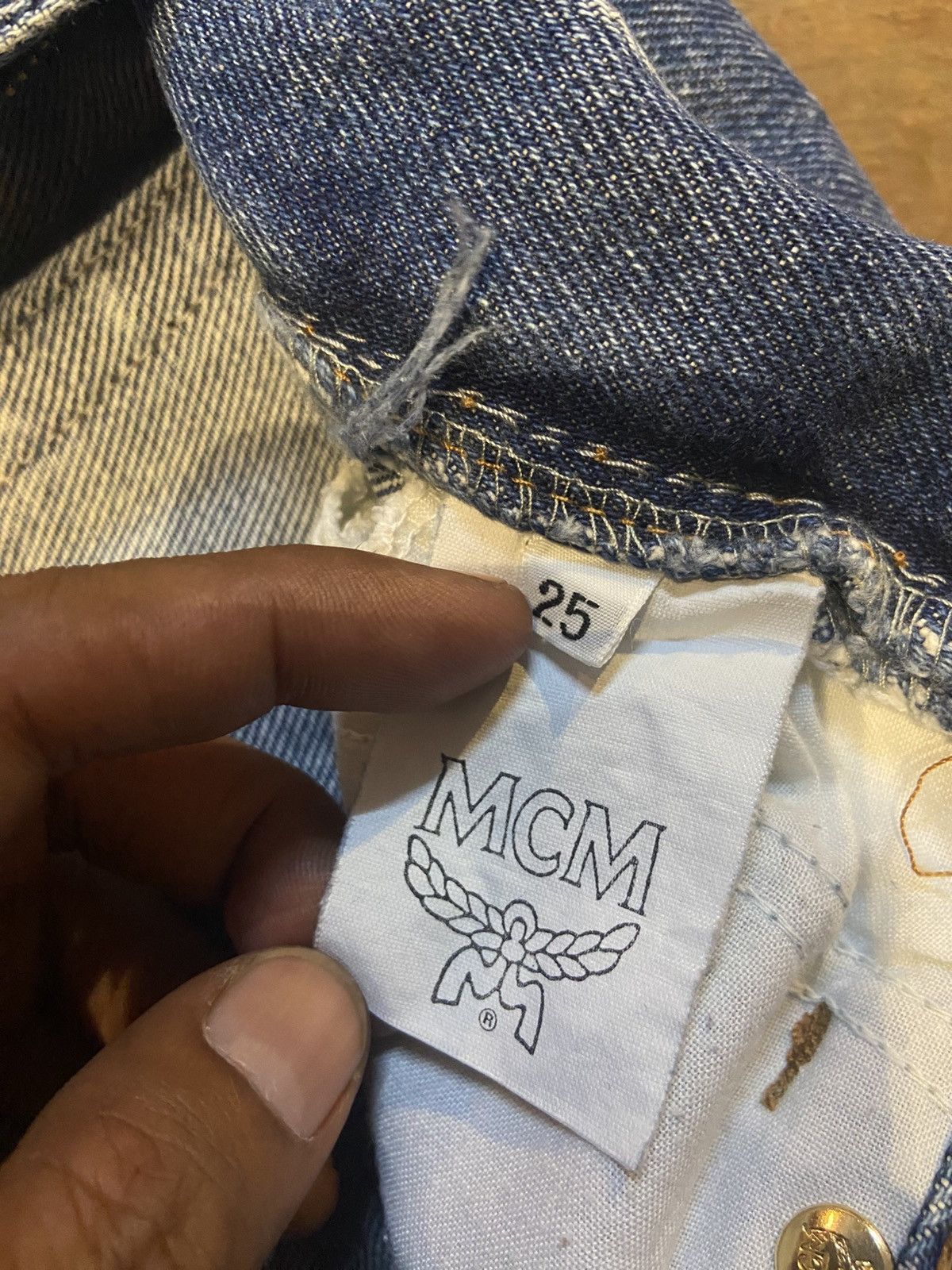 MCM MCM denim pants Size 25" / US 0 / IT 36 - 7 Thumbnail