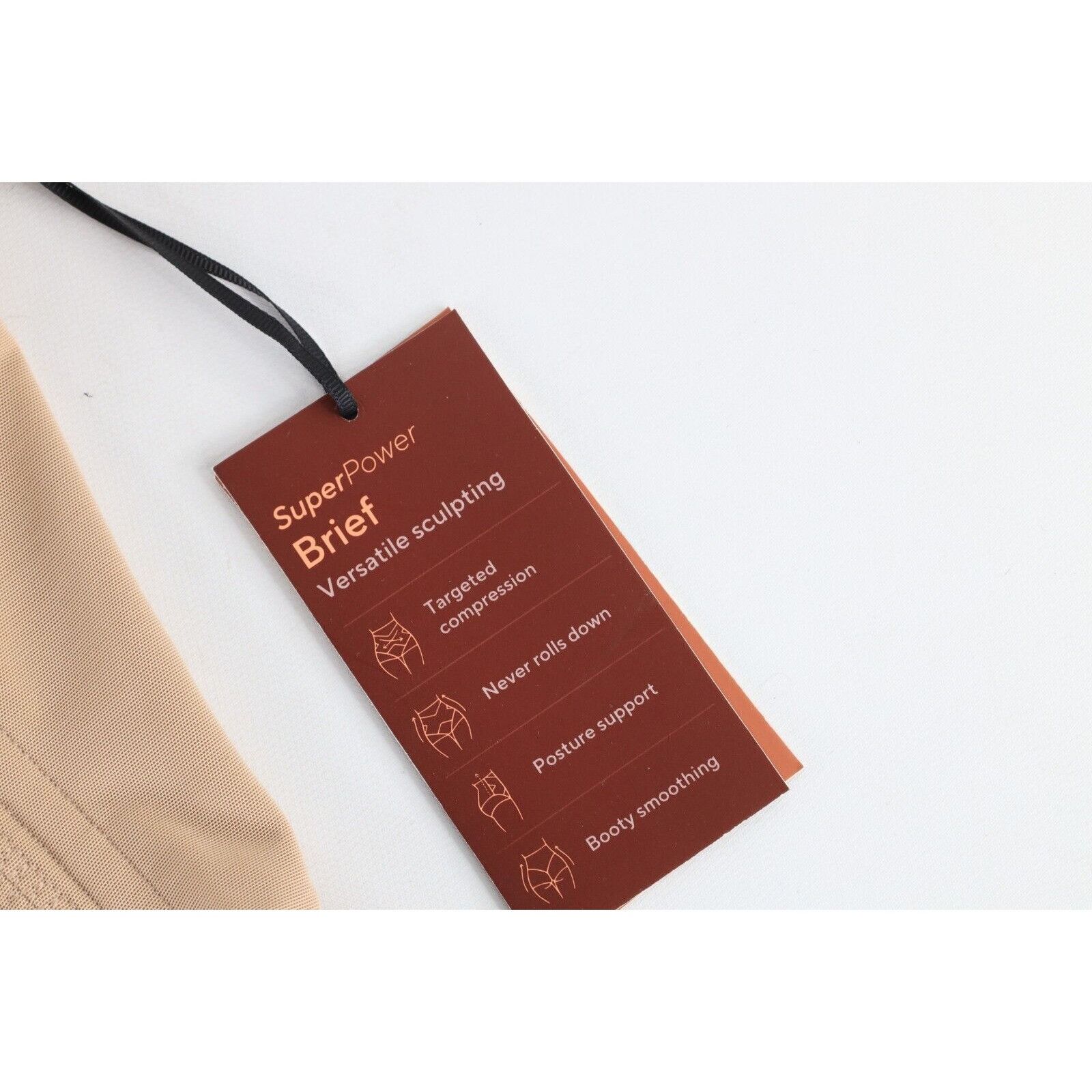 Vintage New Honeylove All Over Sculpt SuperPower Brief Shapewear Size ONE SIZE - 6 Thumbnail