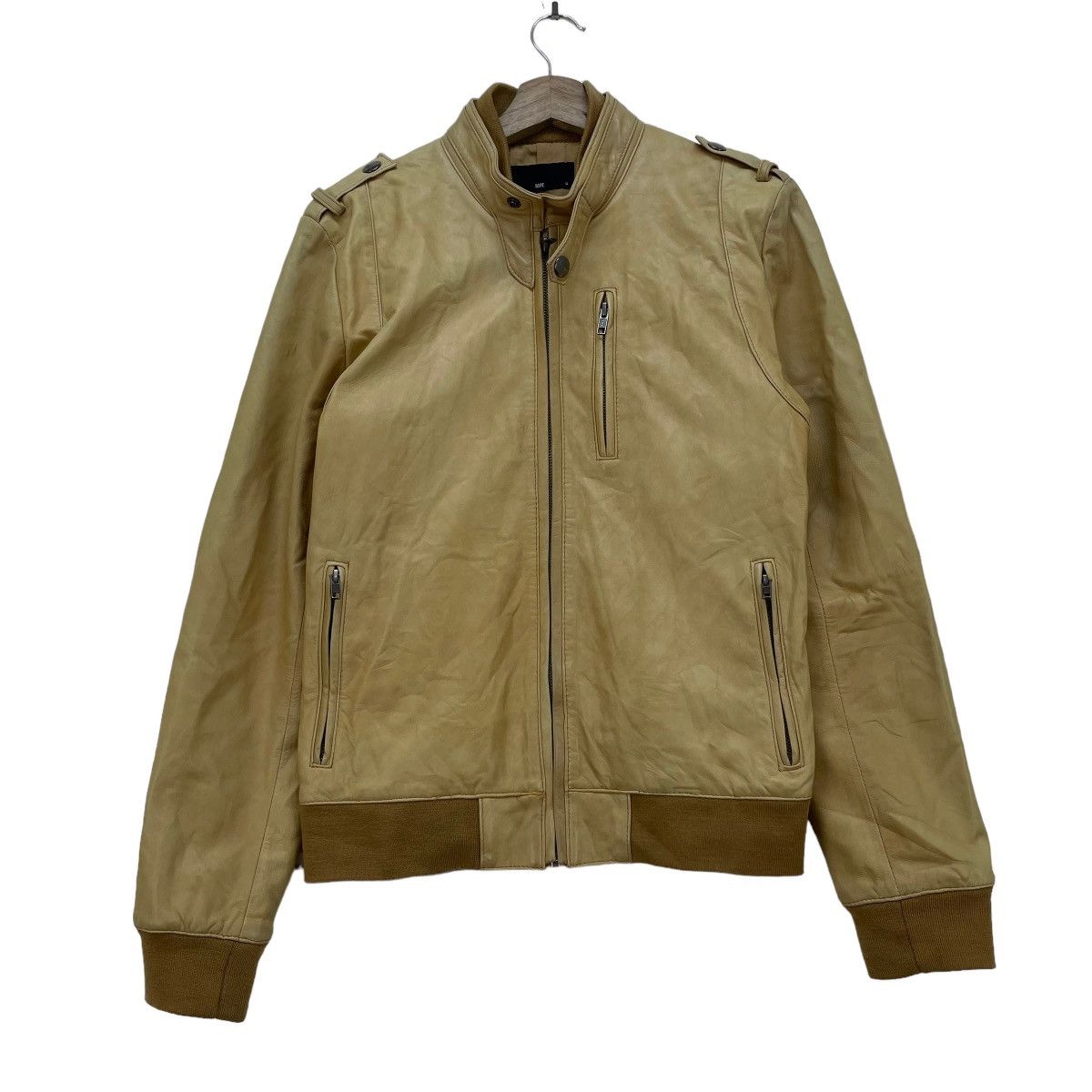 HARE × Japanese Brand Japanese Brand Hare Lamb Leather Jacket Size M / US 6-8 / IT 42-44 - 1 Thumbnail