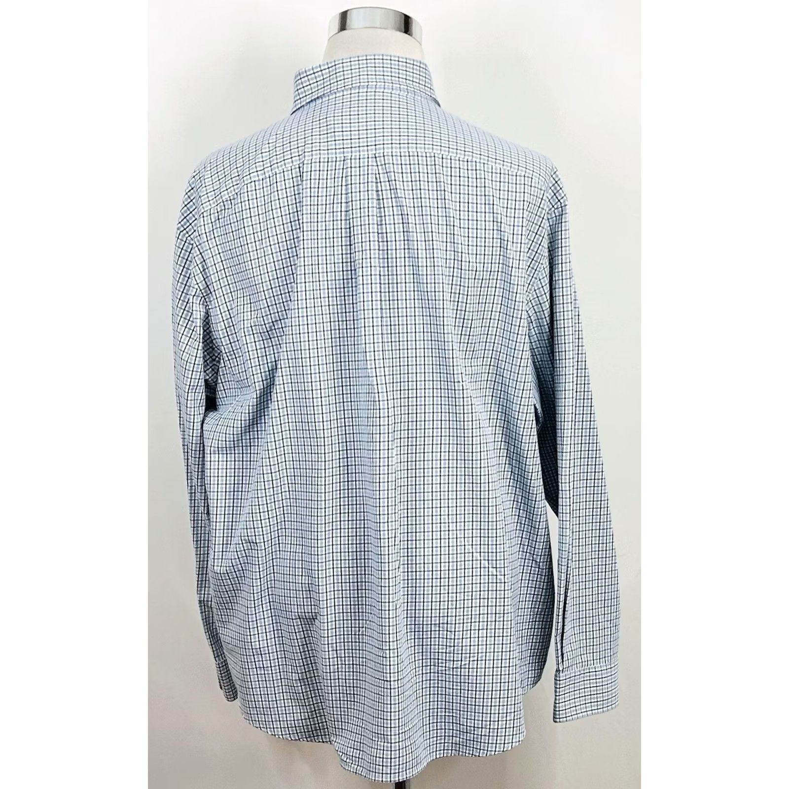 Vineyard Vines Vineyard Vines Tucker Shirt 2XL Classic Fit Button-Front Plaid Blue White Shirt Mens Regular Long Sleeve Size US XXL / EU 58 / 5 - 5 Thumbnail