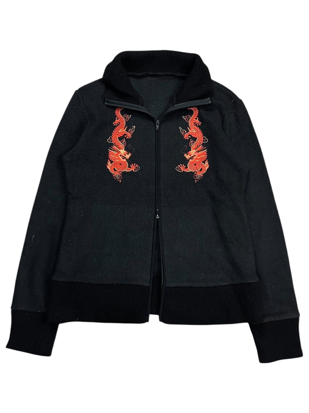 Japanese Brand 2000s Vivienne Tam - The Way Of Dragon Track Jacket Size M / US 6-8 / IT 42-44 - 3 Thumbnail