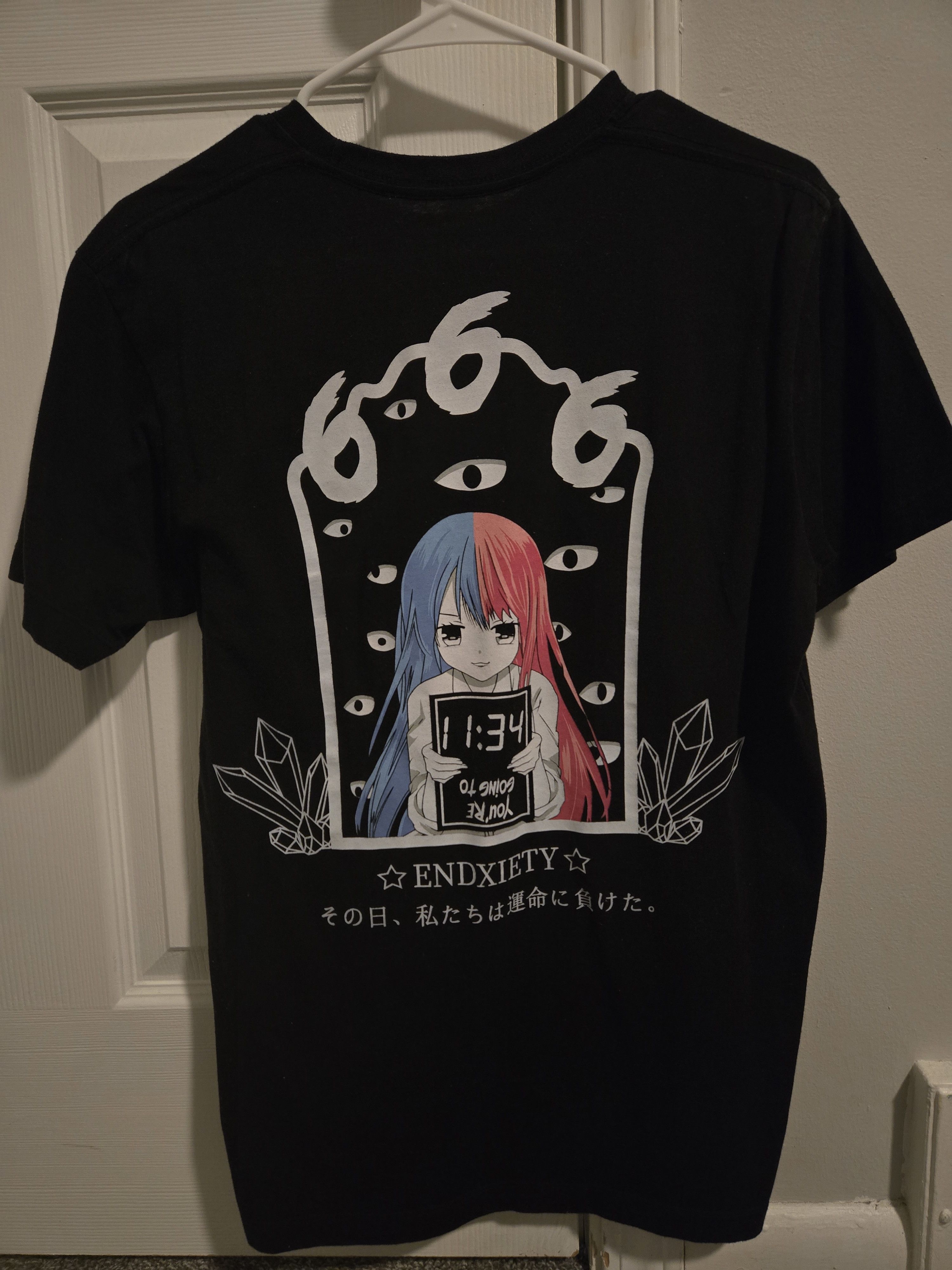 Anime Kimoji Style Endxiety 666 Hell Tee Size US M / EU 48-50 / 2 - 2 Thumbnail