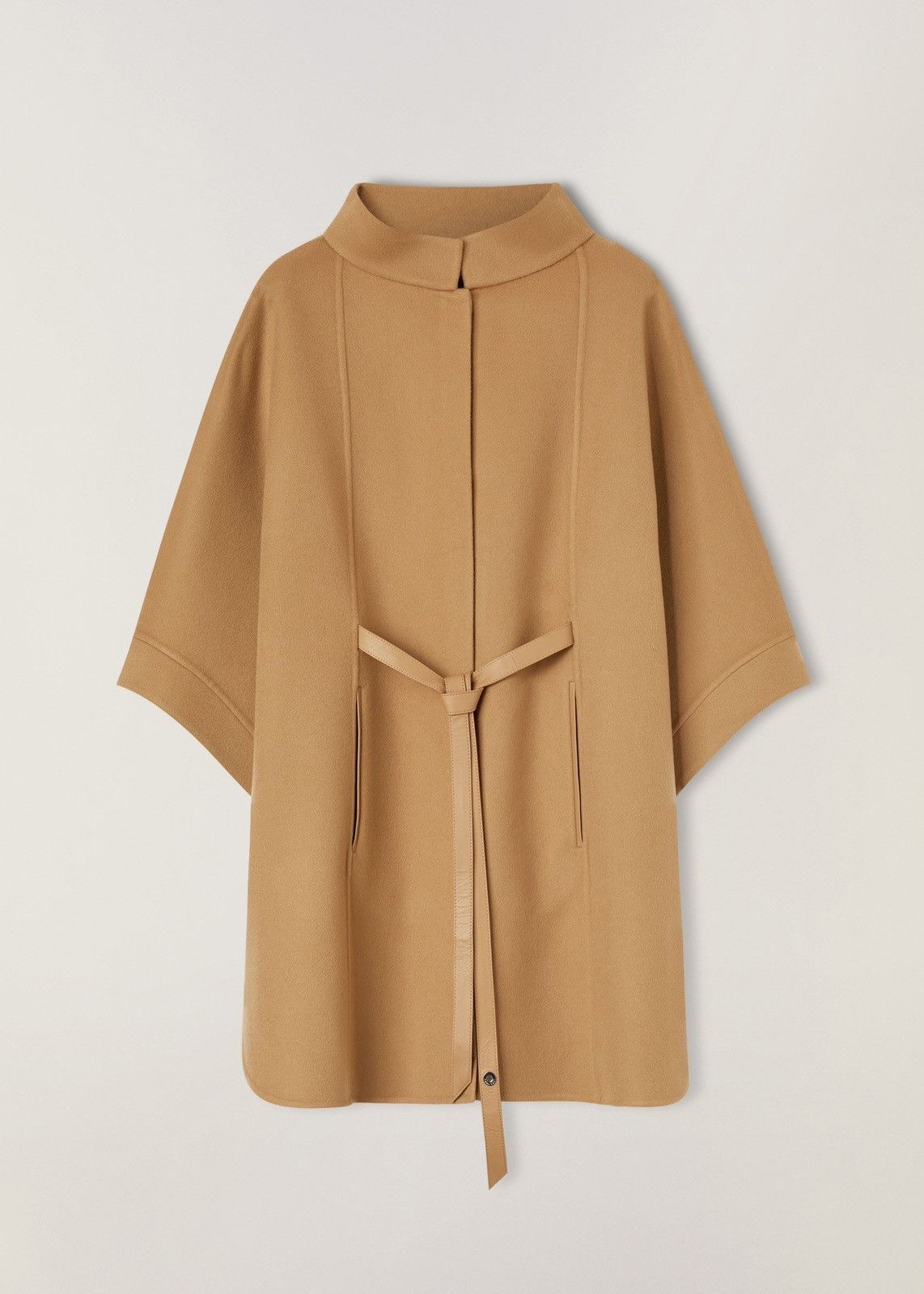 Loro Piana o1srvl11e0824 Size: OS / Salzburg Cashmere Cape in Brown Size ONE SIZE - 1 Thumbnail