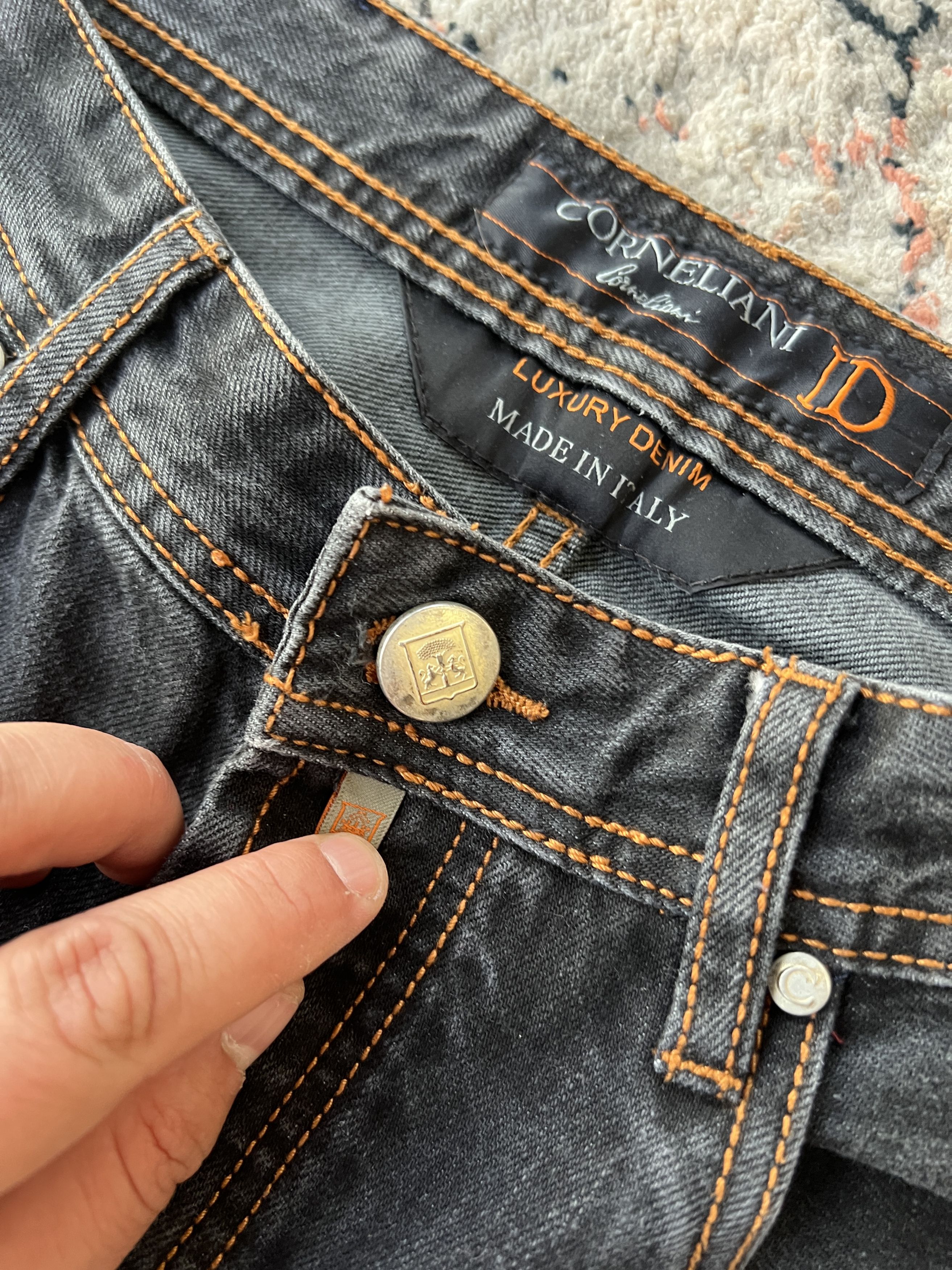 Corneliani Corneliani Y5P Luxury Denim Jeans Size US 33 - 11 Thumbnail