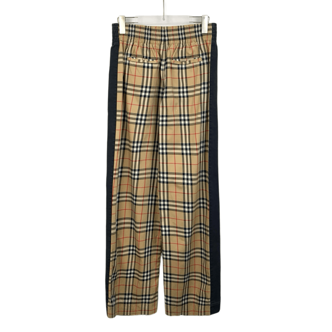 Burberry Burberry Brown Check Cotton Wide-Leg Pants (Size XS) Size 36" / US 14 / IT 50 - 11 Thumbnail