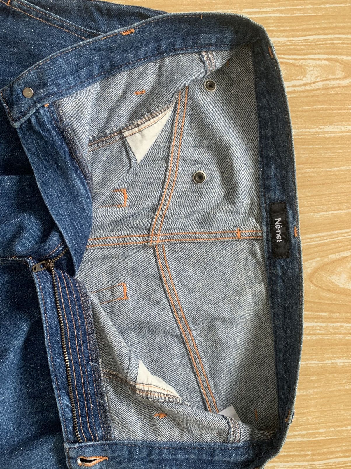 Issey Miyake Né-Net x Issey Miyake Denim Jeans Pants Size US 30 / EU 46 - 20 Thumbnail