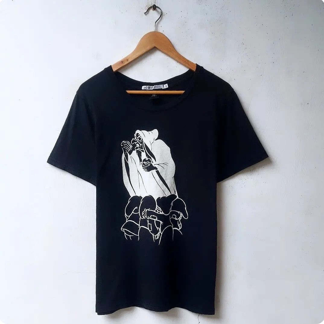 image of Uniqlo X Disney x Undercover Tshirt in Black, Men's (Size Medium)