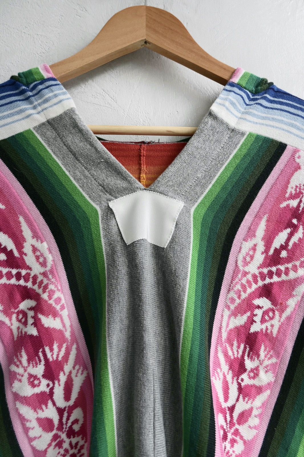 Sacai Sacai 16SS Fringed Poncho Hoodie Size US S / EU 44-46 / 1 - 4 Thumbnail