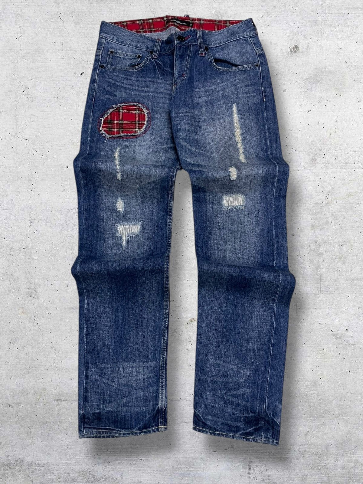 Hysteric Glamour VINTAGE ROOT THREE JAPAN DESIGNER 90S OG GRUNGE KURT DENIM Size US 31 - 1 Thumbnail