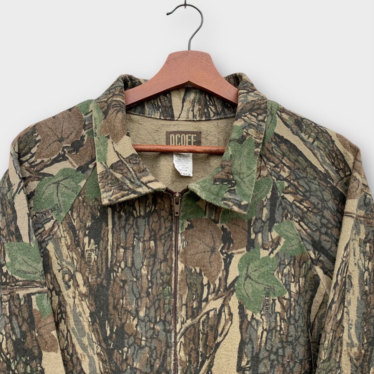 Vintage Vintage 90s Ocoee Realtree Camouflage Bomber Jackets Size US M / EU 48-50 / 2 - 5 Thumbnail