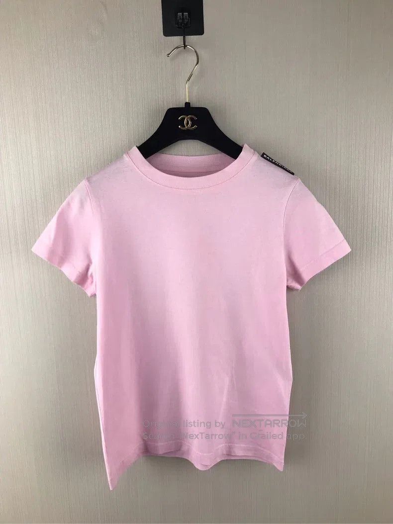 Balenciaga Balenciaga Rose large logo short-sleeved shirt Size US XS / EU 42 / 0 - 1 Thumbnail