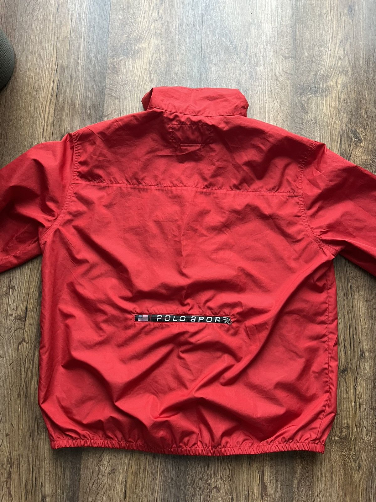 Polo Ralph Lauren × Ralph Lauren × Ralph Lauren Sport Red Wind breaker jacket Polo Sport Ralph Lauren embroidered Size US S / EU 44-46 / 1 - 4 Thumbnail