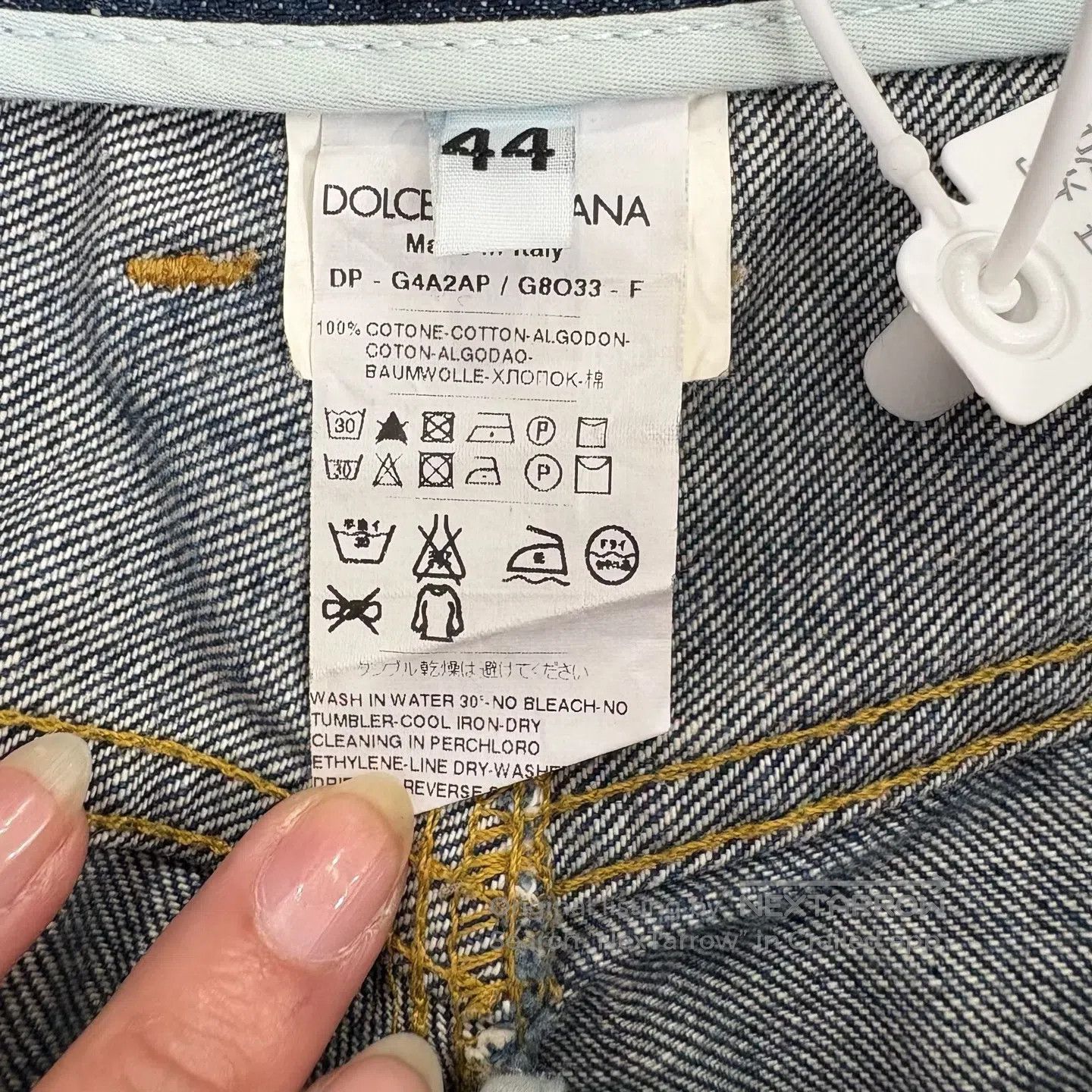 Dolce & Gabbana Dolce Gabbana Stylish ripped denim long pants Size US 28 / EU 44 - 4 Thumbnail