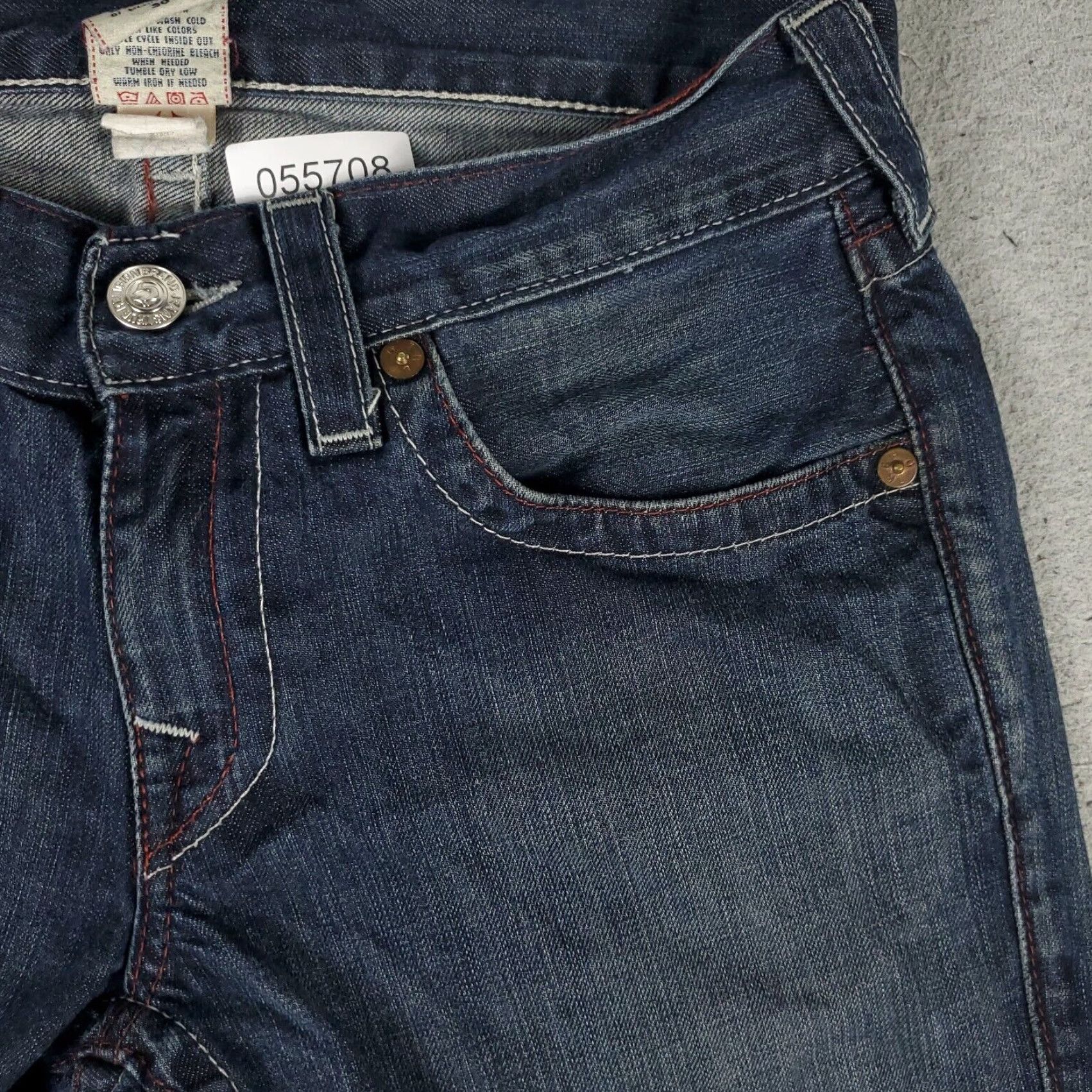 True Religion True Religion Shorts Mens 30 Blue Denim Bermuda Shorts Size US 30 / EU 46 - 3 Thumbnail