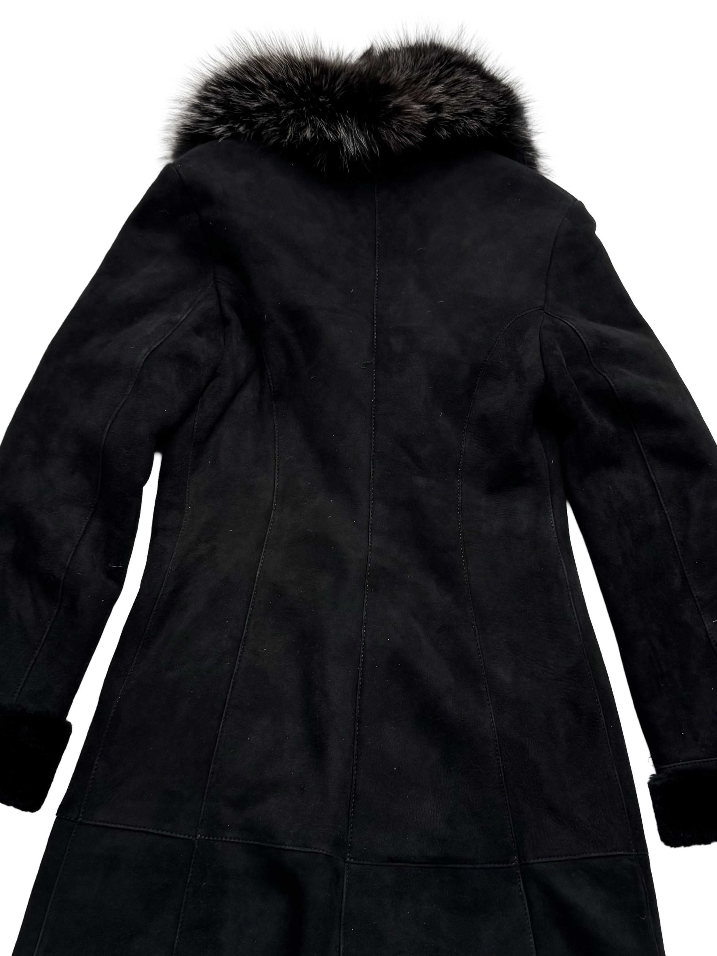 Vintage Vintage Real Sheepskin Coat With Real Fur Neck Size S / US 4 / IT 40 - 12 Thumbnail