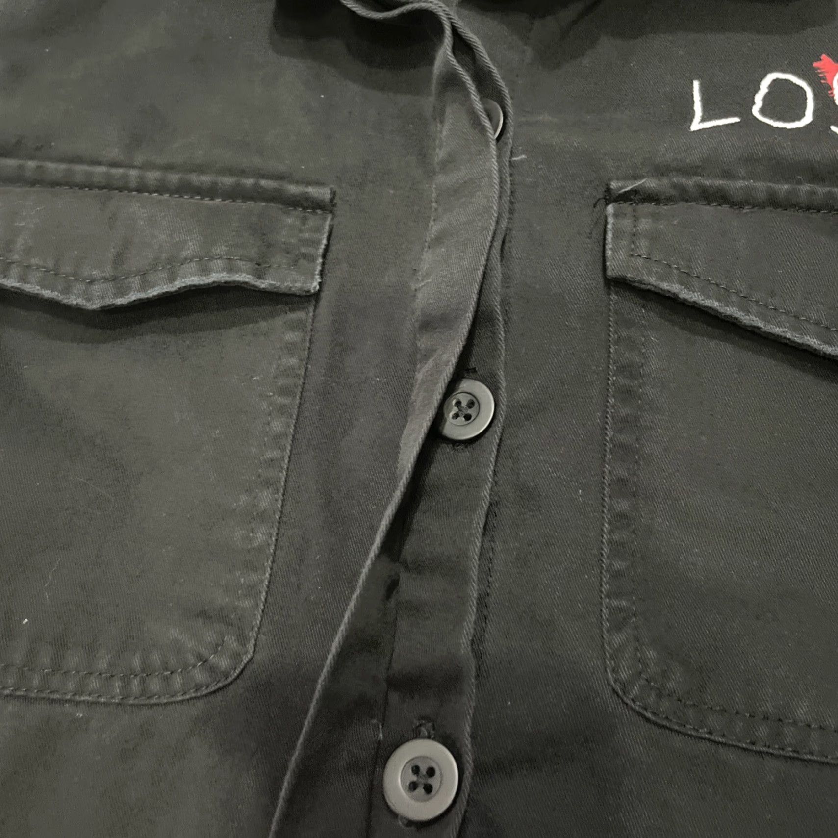 Vintage VINTAGE IT Two Distressed Black Women’s M Cargo jacket Pennywise Pennywise? Size M / US 6-8 / IT 42-44 - 5 Thumbnail