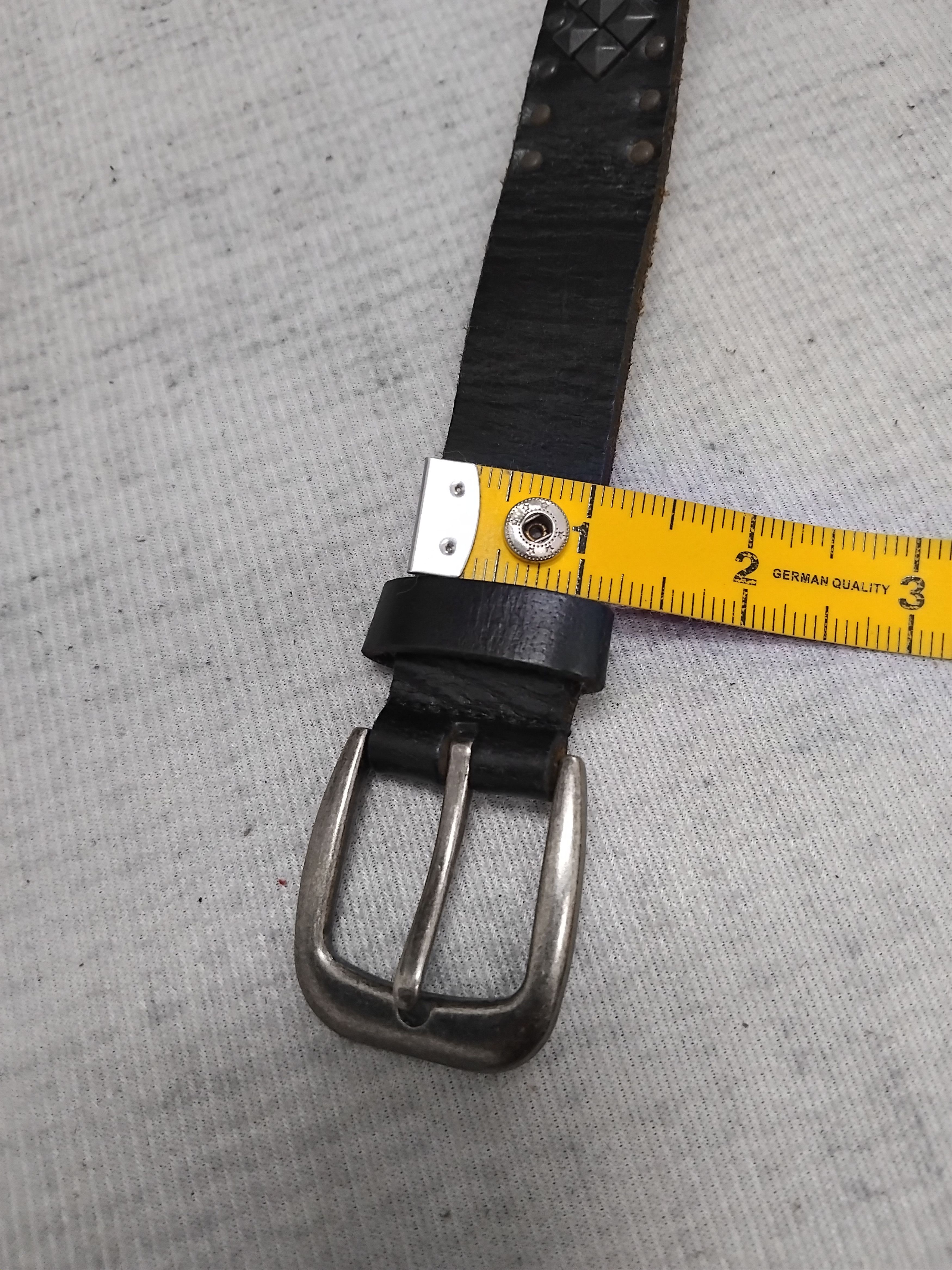 Japanese Brand 💥291295 homme studded punk rock leather belt Size ONE SIZE - 10 Thumbnail