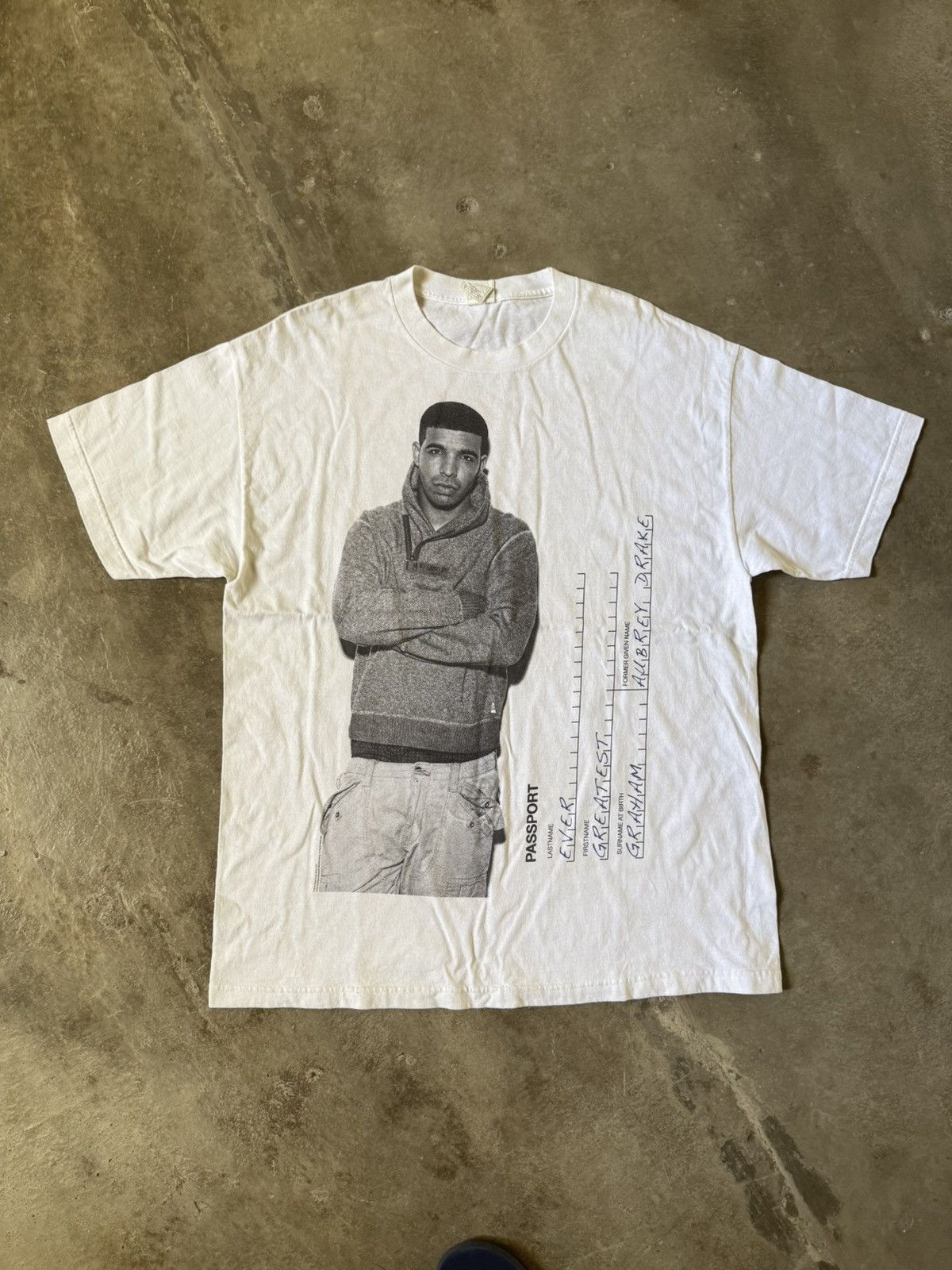 Rap Tees × Vintage Drake away from home tour 2010 "greatest ever" Size US XL / EU 56 / 4 - 1 Thumbnail