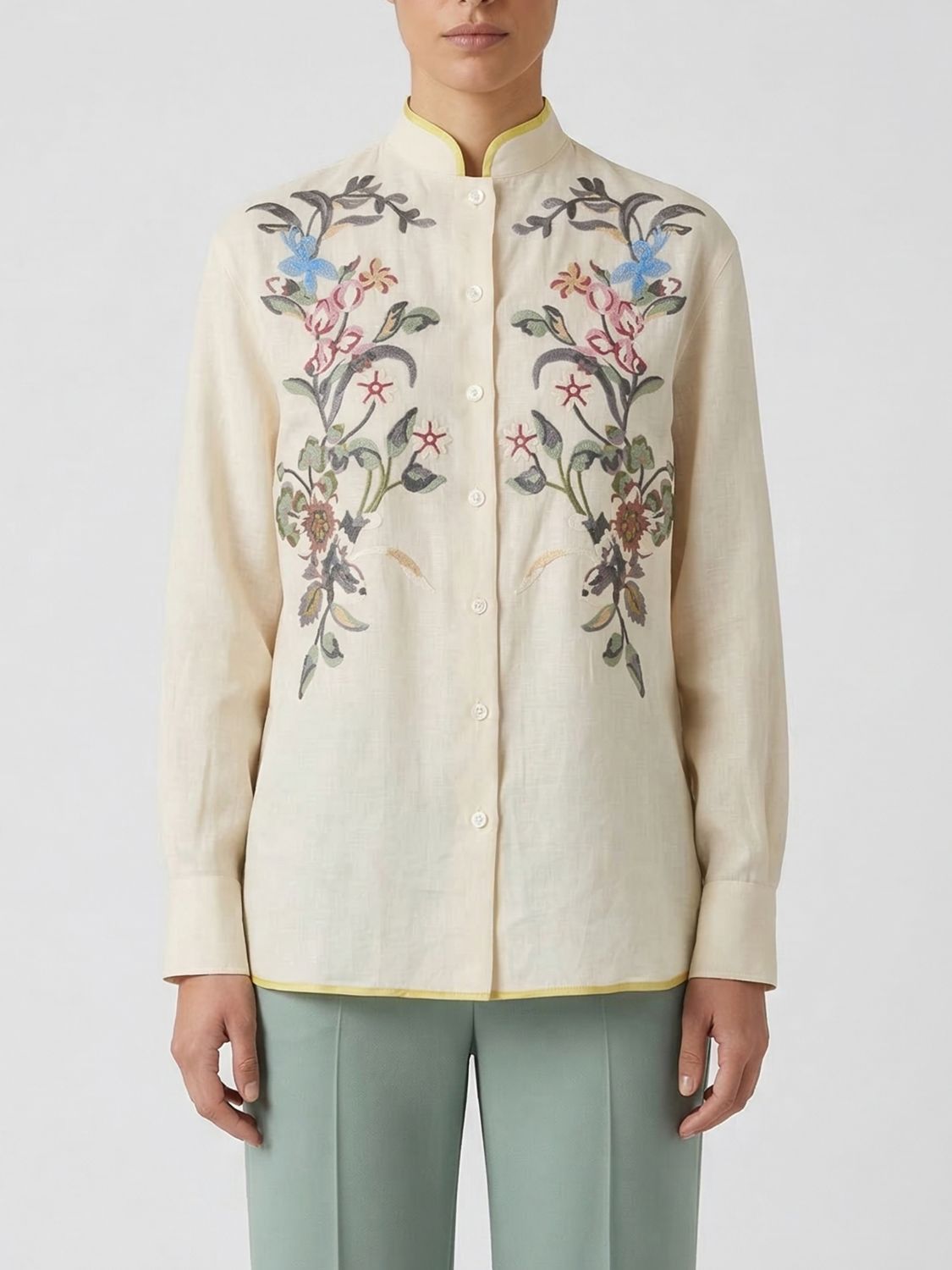 Valentino Valentino Shirt Woman White Size S / US 4 / IT 40 - 1 Thumbnail