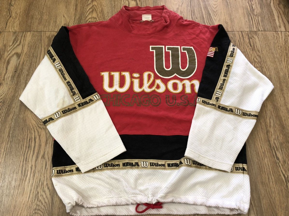 Vintage wilson sweatshirt new arrivals