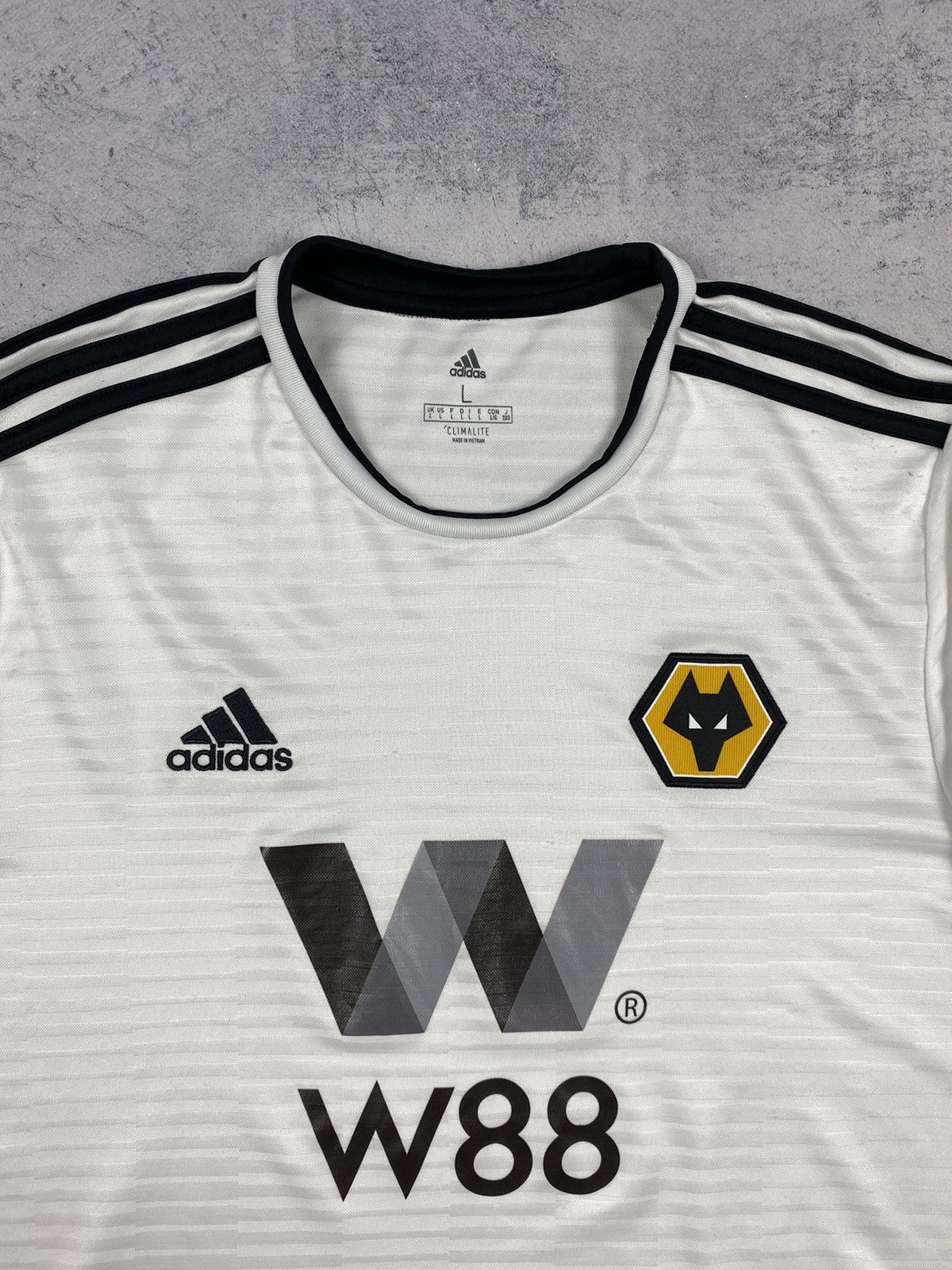 Adidas Adidas Wolverhampton Soccer Jersey Football Size L Size US L / EU 52-54 / 3 - 7 Thumbnail