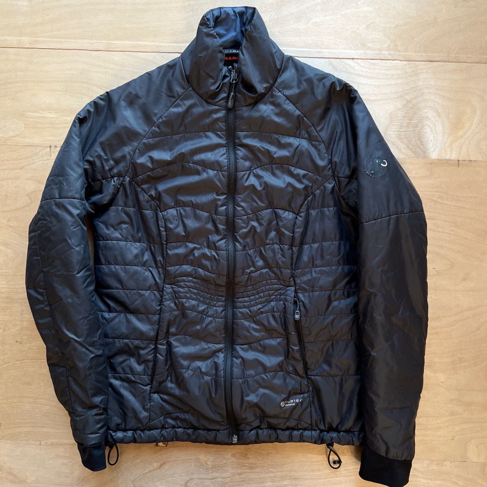 Mammut Mammut Kinnerly Jacket Women's M Black Full Zip Softshell Insulated Outerwear Size M / US 6-8 / IT 42-44 - 2 Thumbnail
