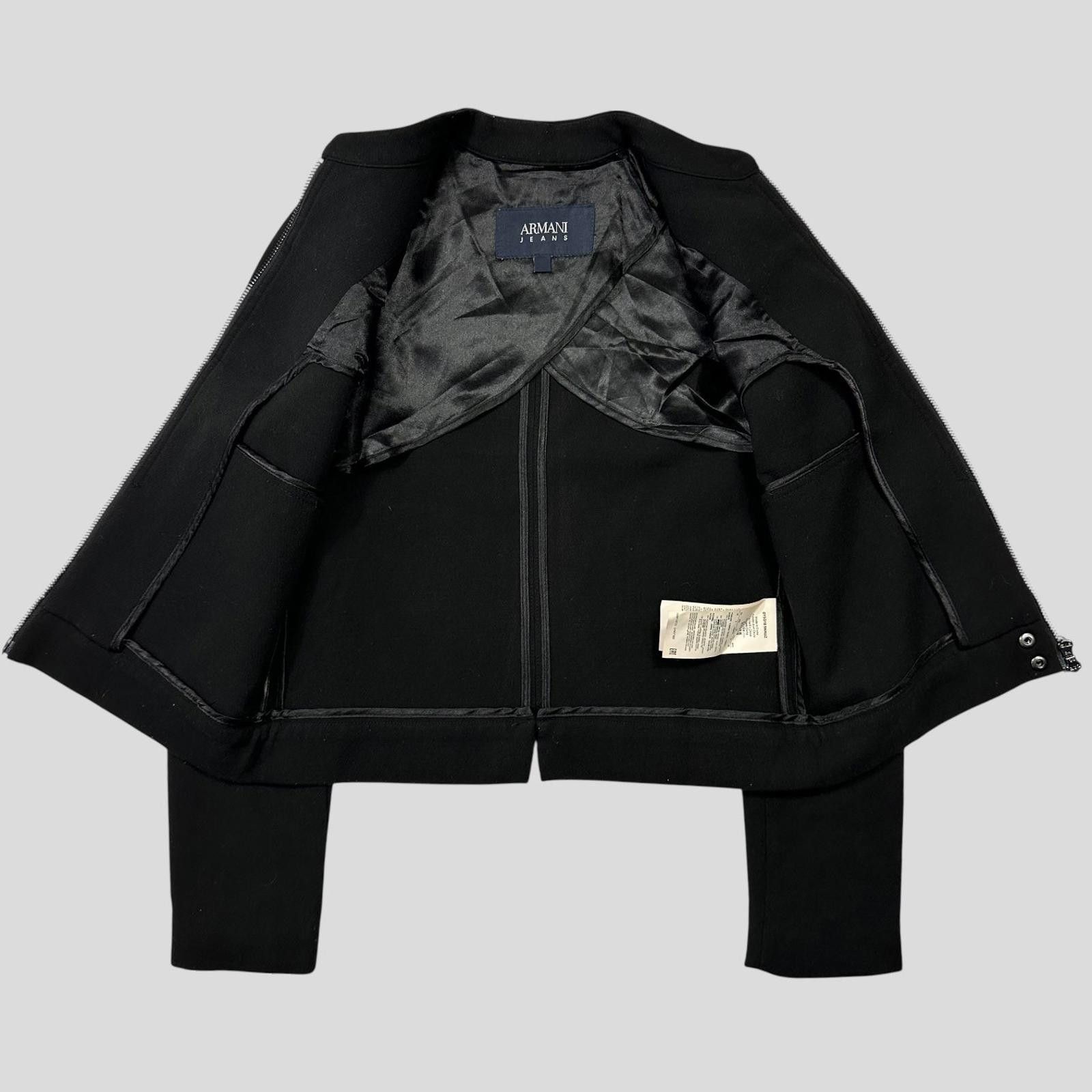 Armani Armani Jeans 00’s Cropped Jacket - IT38 (UK6) Size XS / US 0-2 / IT 36-38 - 6 Thumbnail