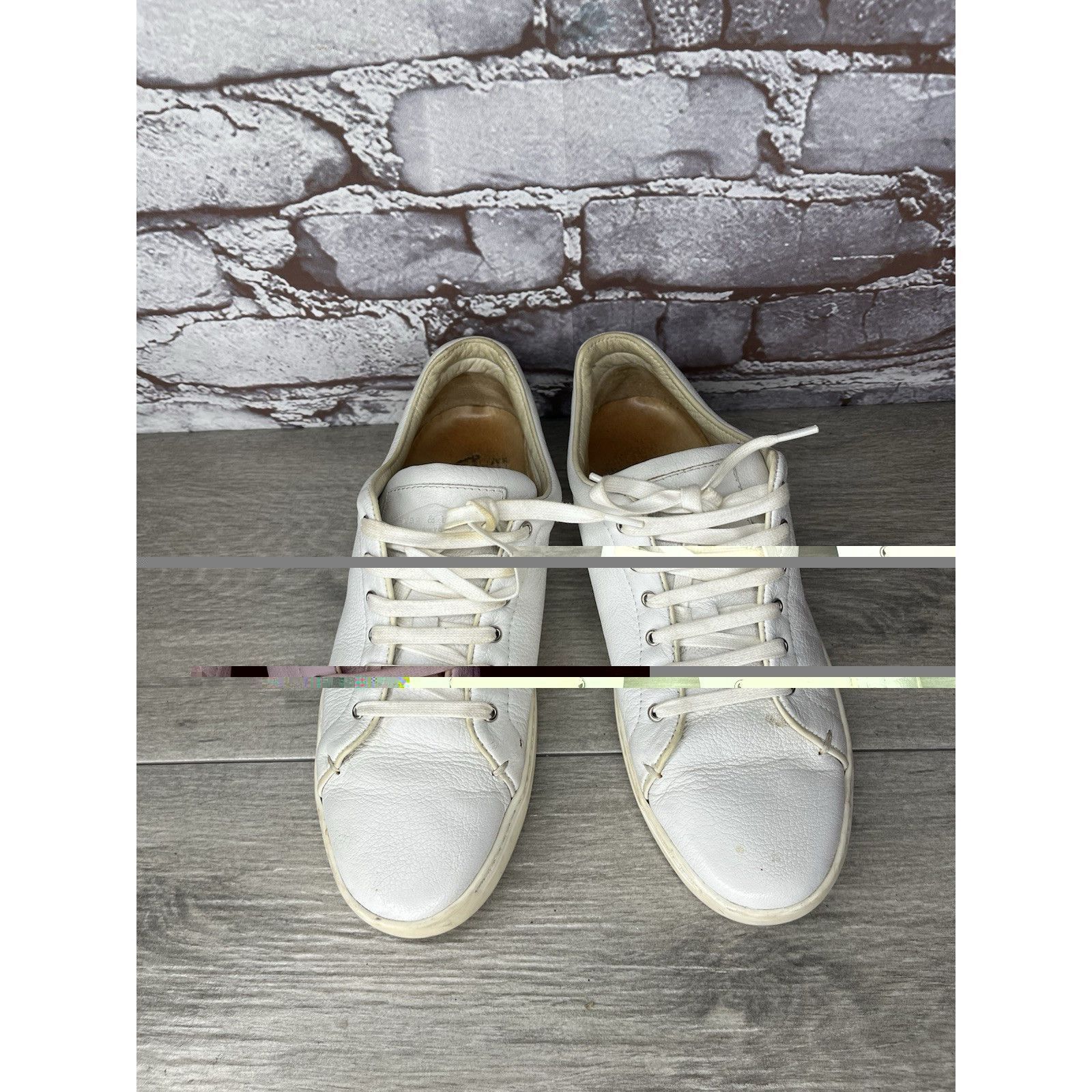 Rag & Bone $395 Rag & Bone Kent Lace Up Low White Leather Shoes Women S Size US 7.5 / IT 37.5 - 12 Thumbnail