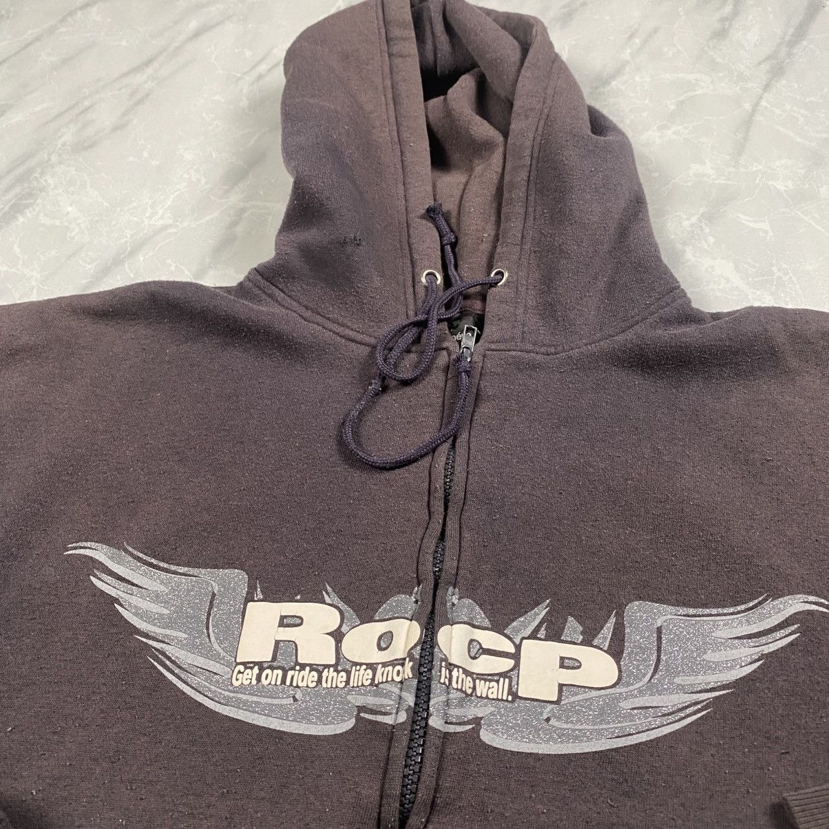 Japanese Brand Rare y2k Beaumere ROCP Affliction Zip Up Hoodie Size US XL / EU 56 / 4 - 5 Thumbnail
