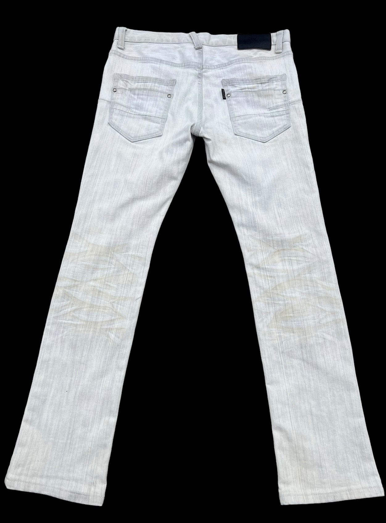 Tornado Mart Vintage Tornado Mart Mud Design Stretch Denim Flare Jeans Size US 32 / EU 48 - 2 Thumbnail
