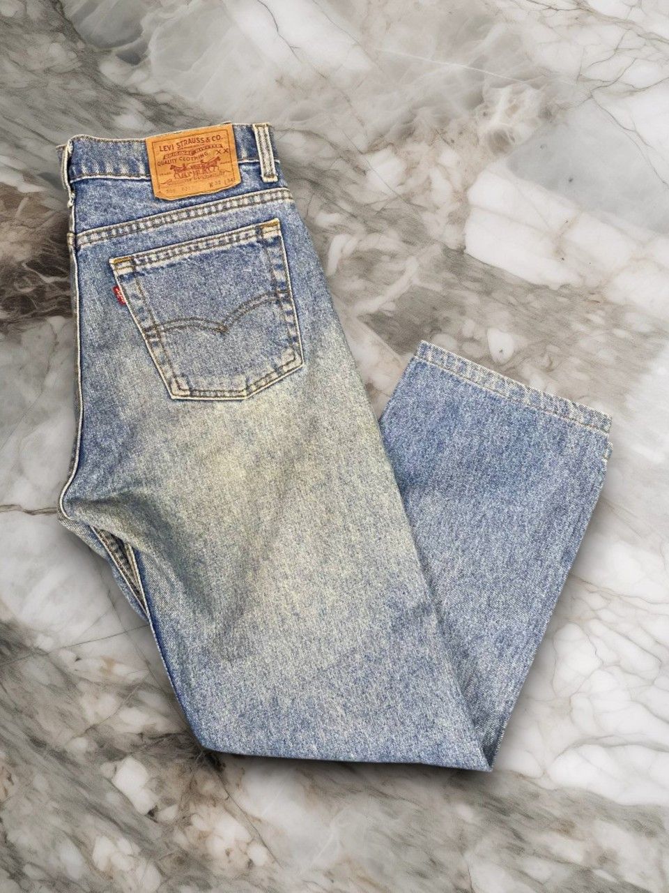 Levi's vintage levis 505 regular fit denim nice design Size US 32 / EU 48 - 1 Thumbnail