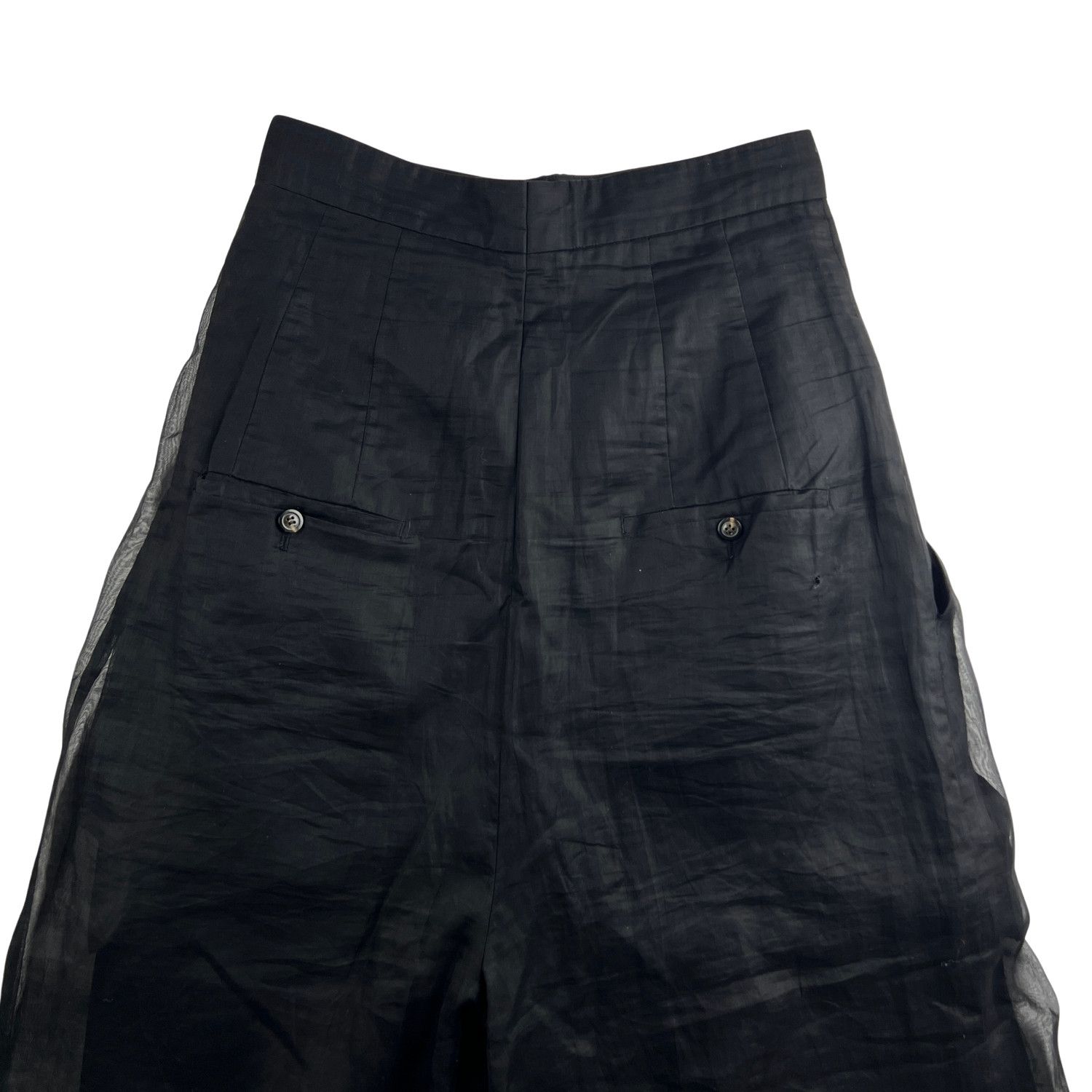Rick Owens Rick Owens SS18 Dirt Double Layered Wide Pants Size US 32 / EU 48 - 5 Thumbnail
