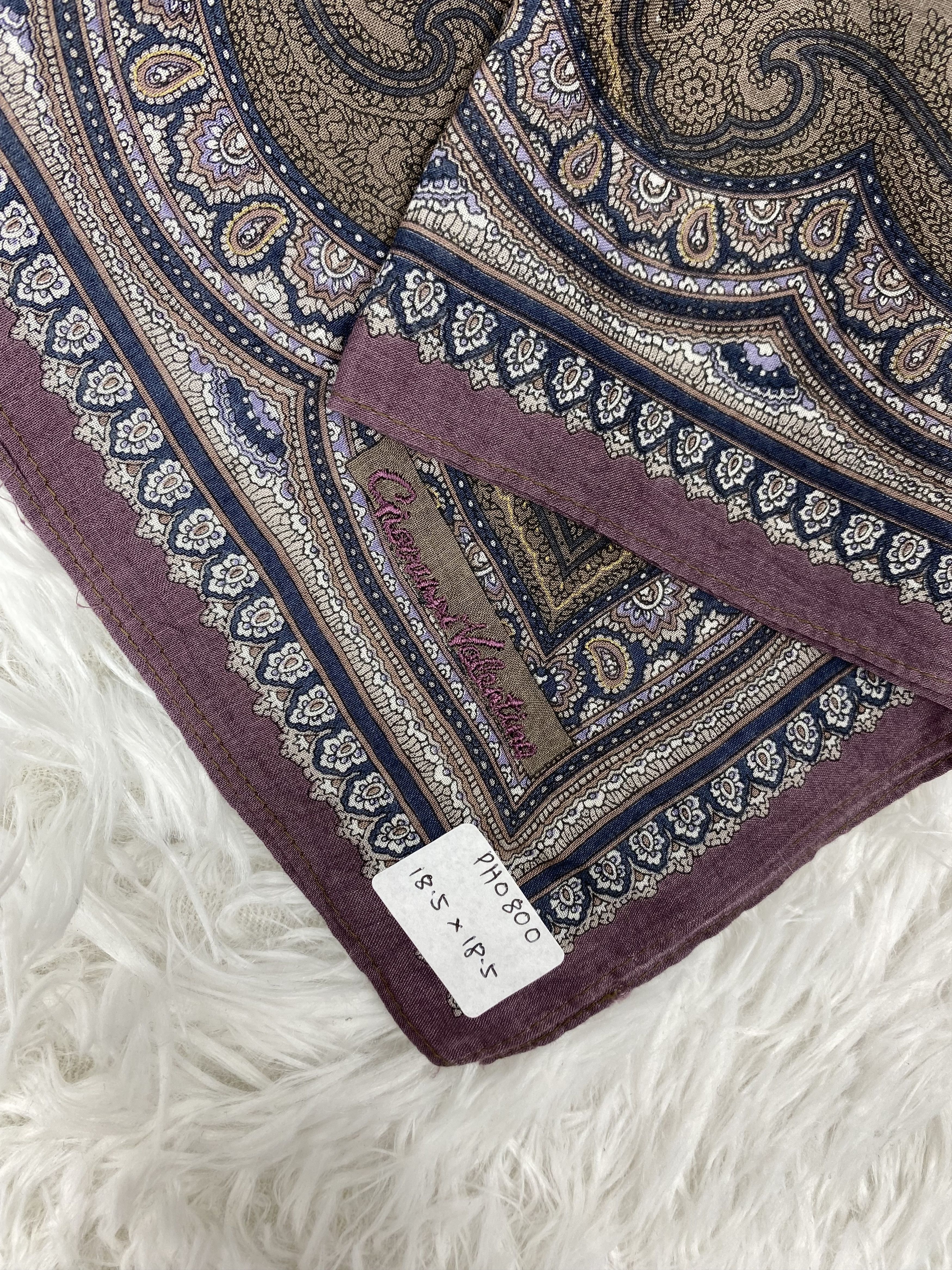 Giovanni Valentino × Vintage Vintage Giovanni Valentino Handkerchief Neckerchief PH0800 Size ONE SIZE - 2 Thumbnail