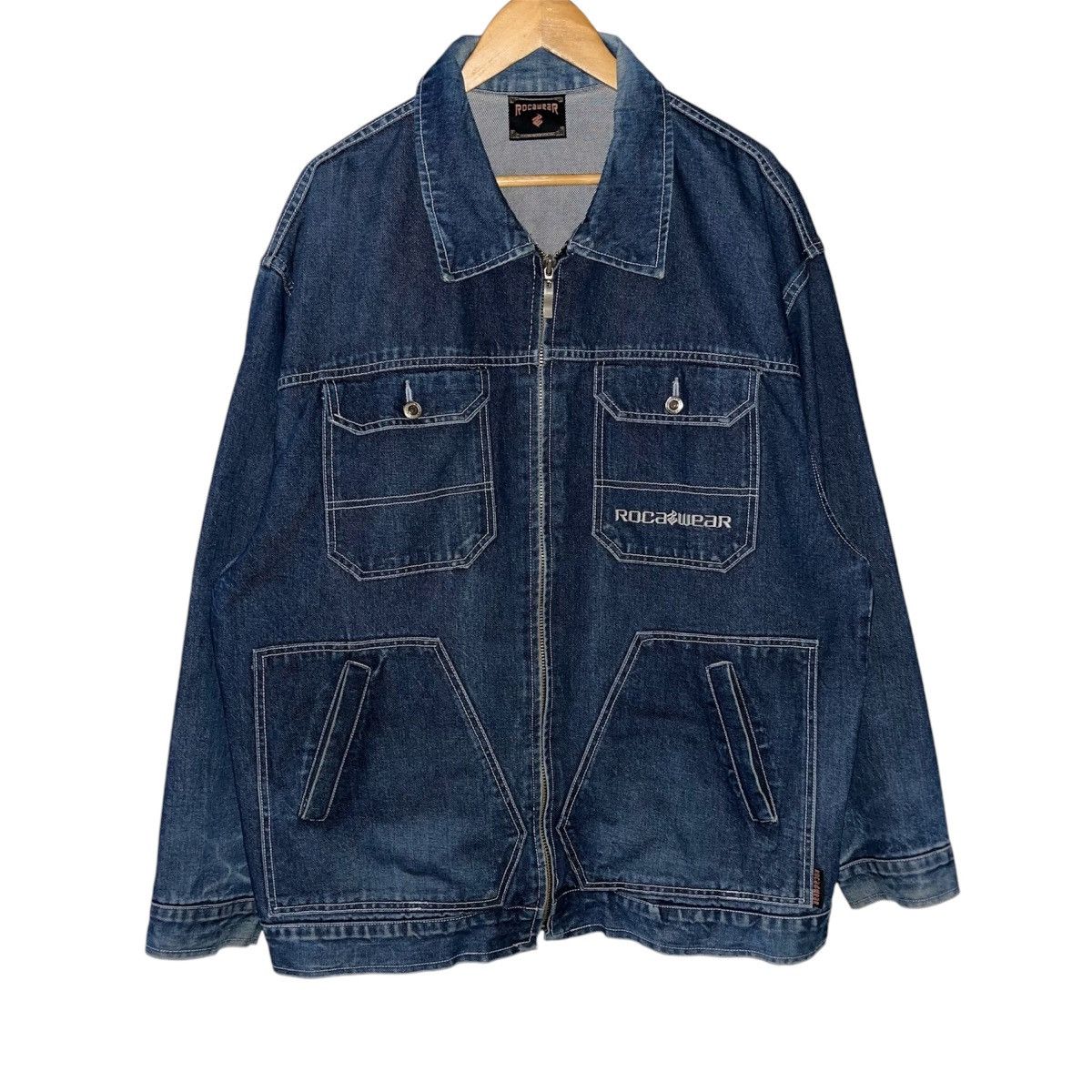 Rocawear ROCAWEAR DENIM JACKET Size US XL / EU 56 / 4 - 1 Thumbnail