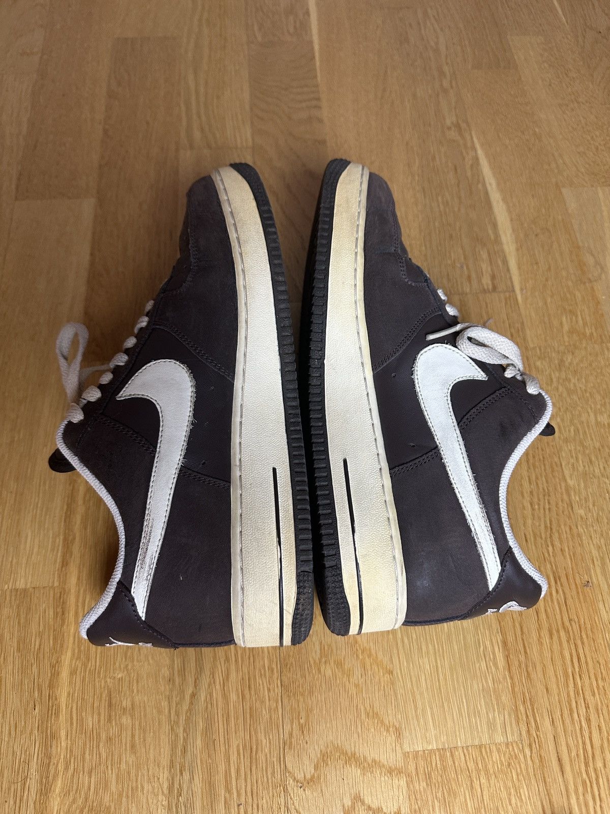 Nike × Vintage Brown suede NIKE Airforce Size US 9.5 / EU 42-43 - 3 Thumbnail
