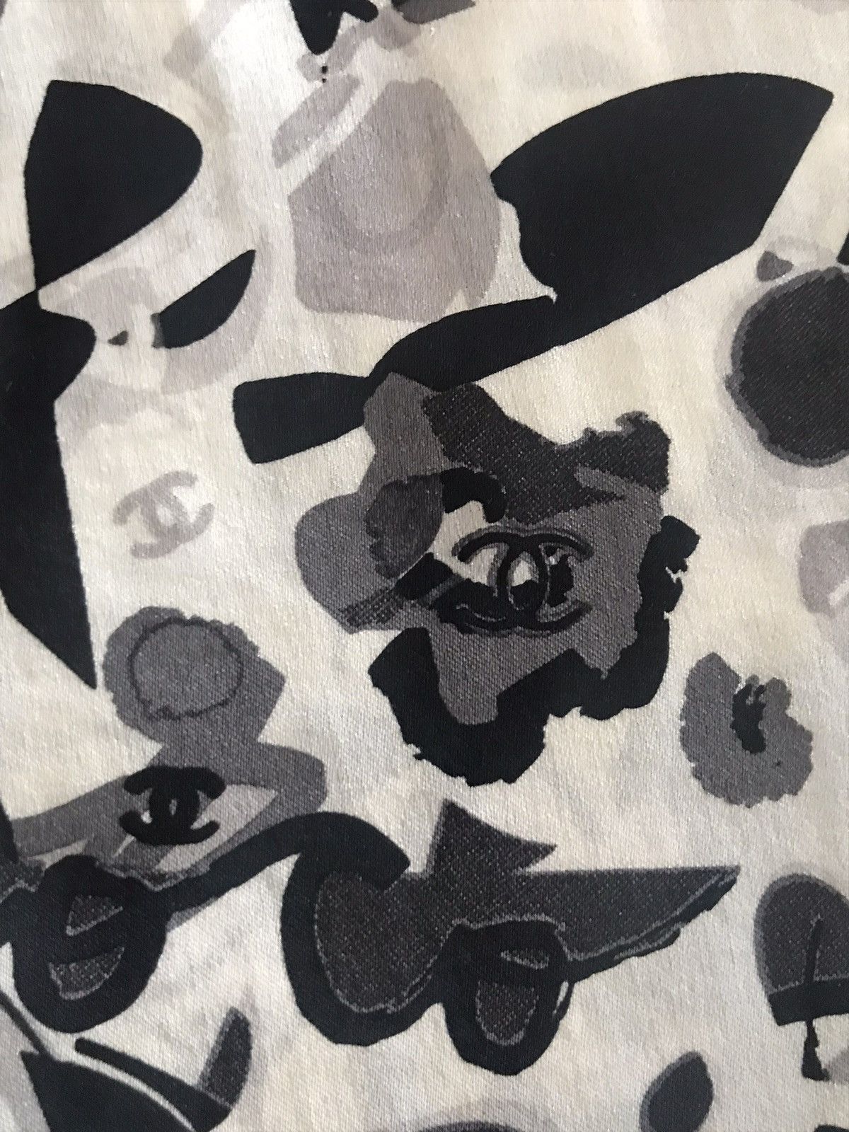 Chanel Chanel top vintage Silk. Size XS / US 0-2 / IT 36-38 - 3 Thumbnail