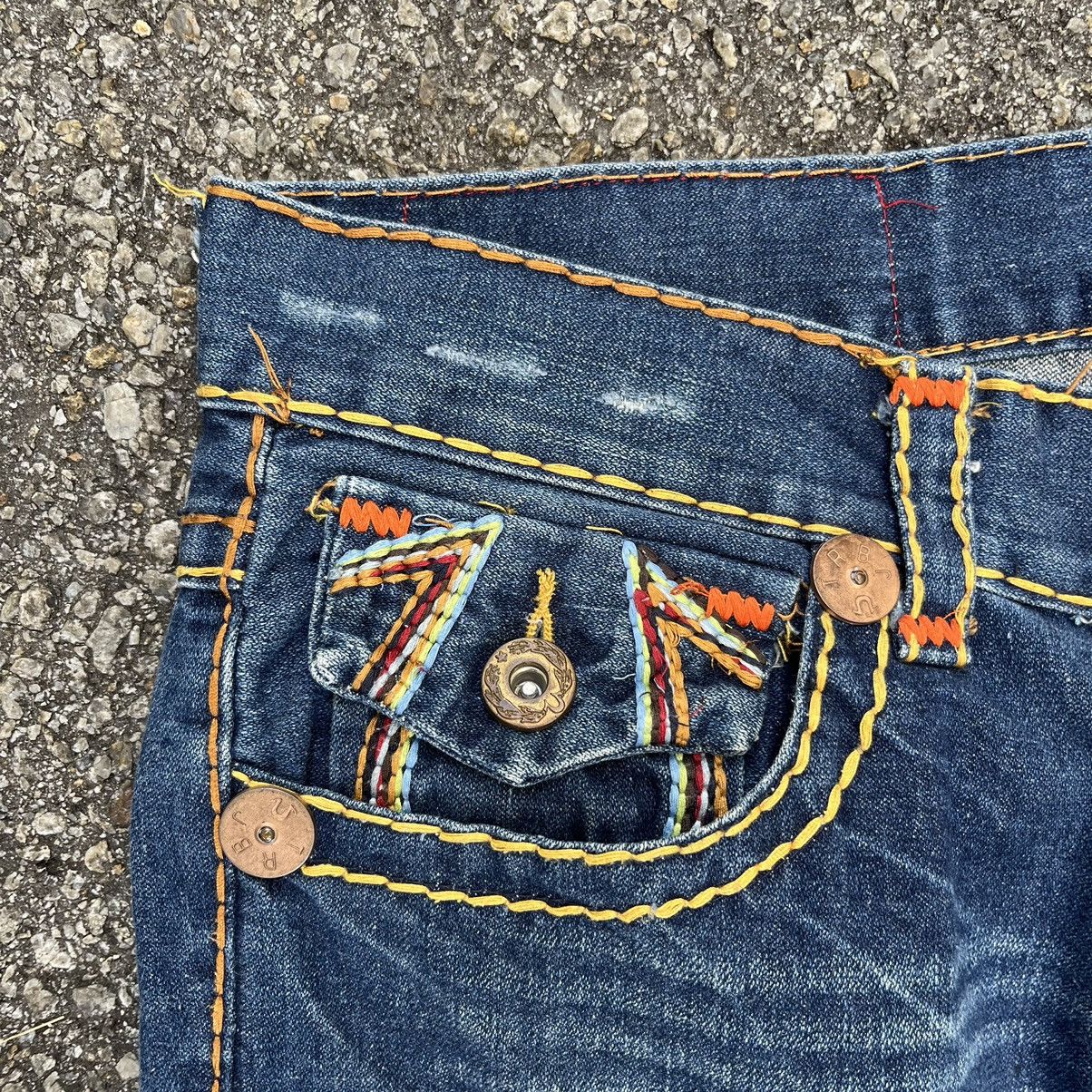 True Religion True Religion Billy Super T Jeans Big Stitch Low Rise Denim Size US 32 / EU 48 - 6 Thumbnail