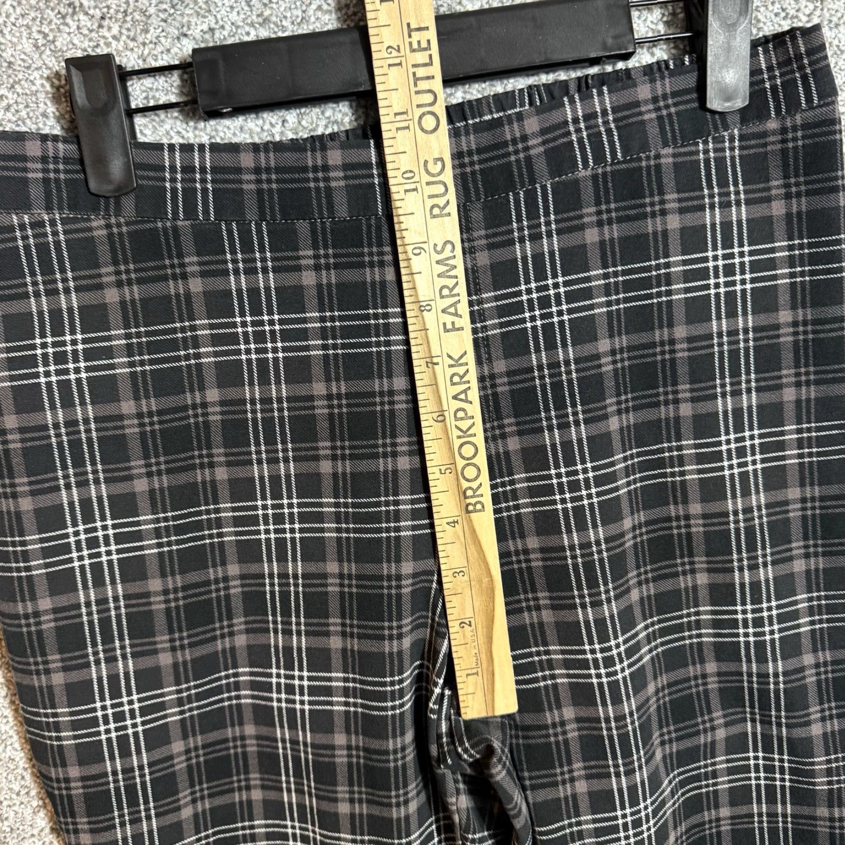 Isaac Mizrahi Isaac Mizrahi Live Pants Womens Size 10 Plaid Preppy Dark Academia Office Retro Size 32" / US 10 / IT 46 - 5 Thumbnail