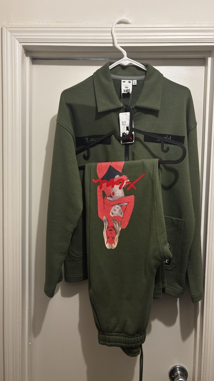 Other T-Rex T_Rexglobal X-Girl Jump suit (Olive) 2025 Size US 40 / EU 56 - 1 Thumbnail
