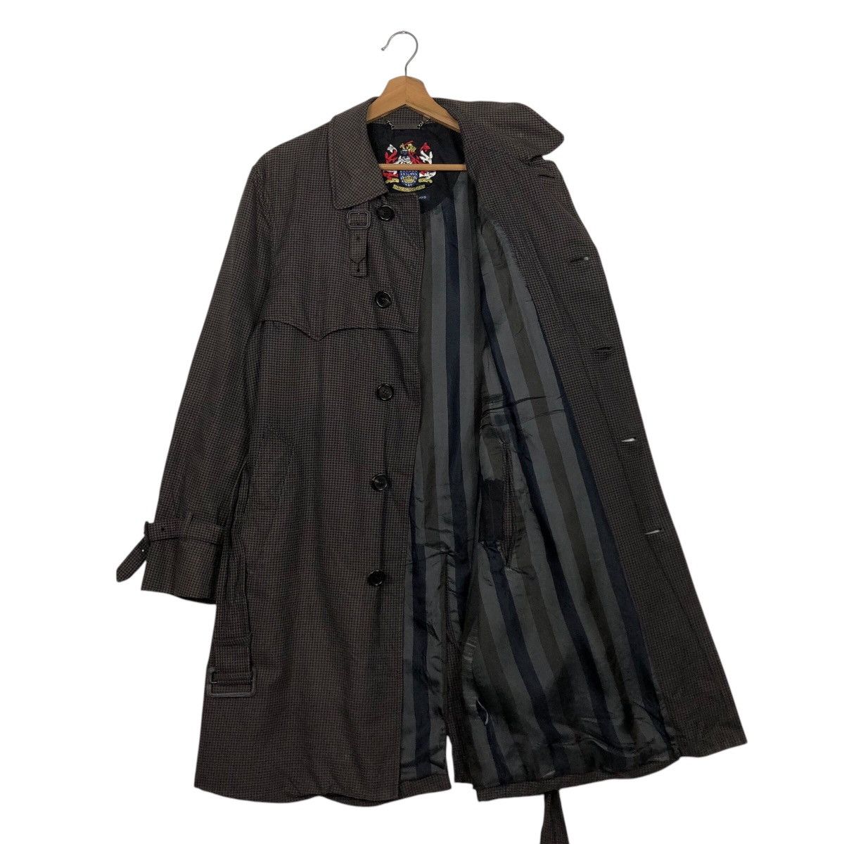 Aquascutum × Vintage 📌Vintage Long Jacket Belted Aquascutum Made in England Size US M / EU 48-50 / 2 - 12 Thumbnail