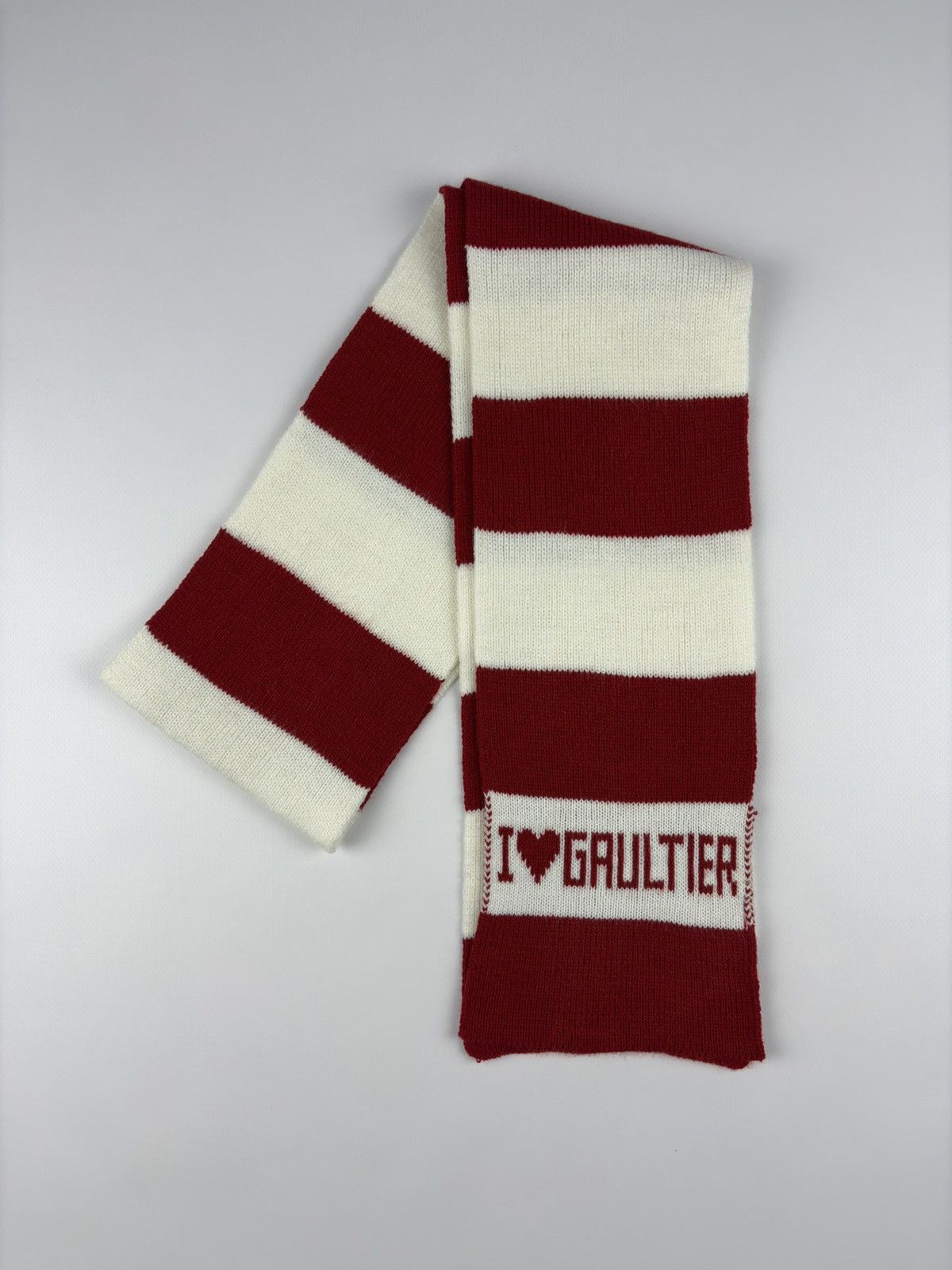 Jean Paul Gaultier Jean Paul Gaultier Scarf Stripped I Love Gaultier JPG Size ONE SIZE - 4 Thumbnail