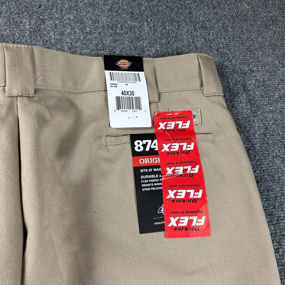 Dickies Dickies Pants Mens 40x30 Original Fit Workwear 874 Flex NWD Size US 40 / EU 56 - 8 Thumbnail