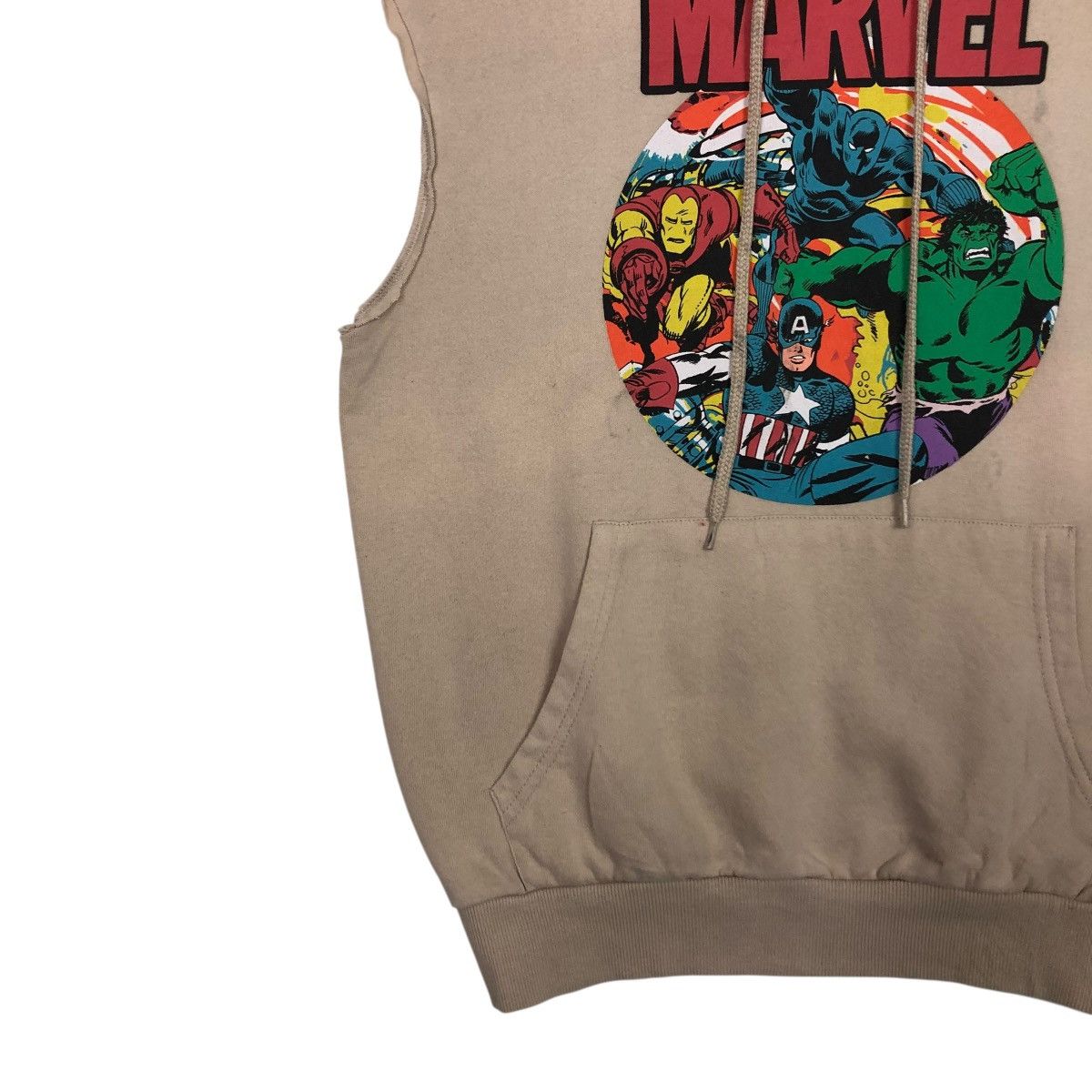 Cartoon Network 🔥VINTAGE VEST HOODIE STYLE PULL OVER MARVEL BIG LOGO Size US M / EU 48-50 / 2 - 6 Thumbnail