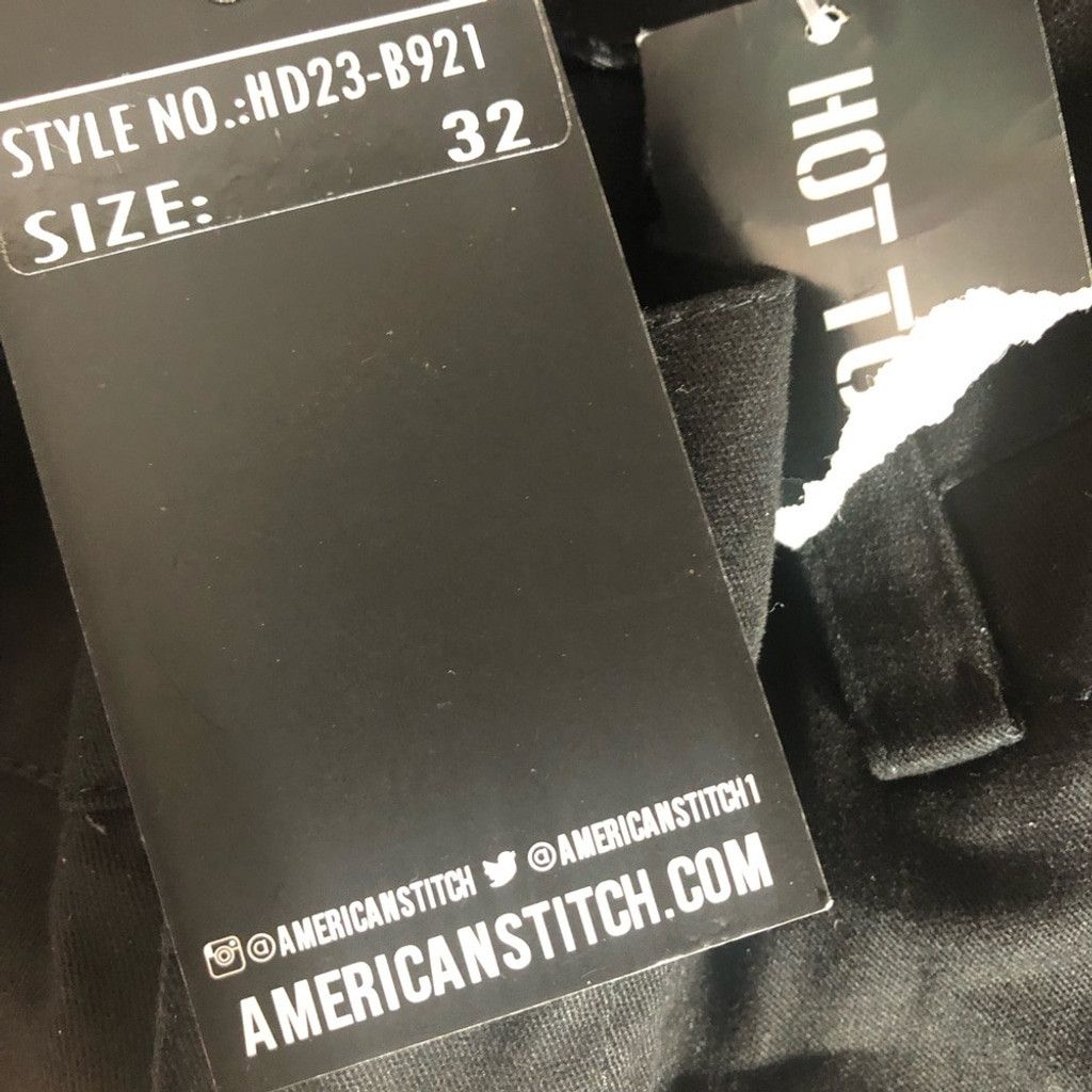 Hot Topic NWT Hot Topic black pants goth zipper cargo cotton Sz 32 X34 Size US 32 / EU 48 - 8 Thumbnail
