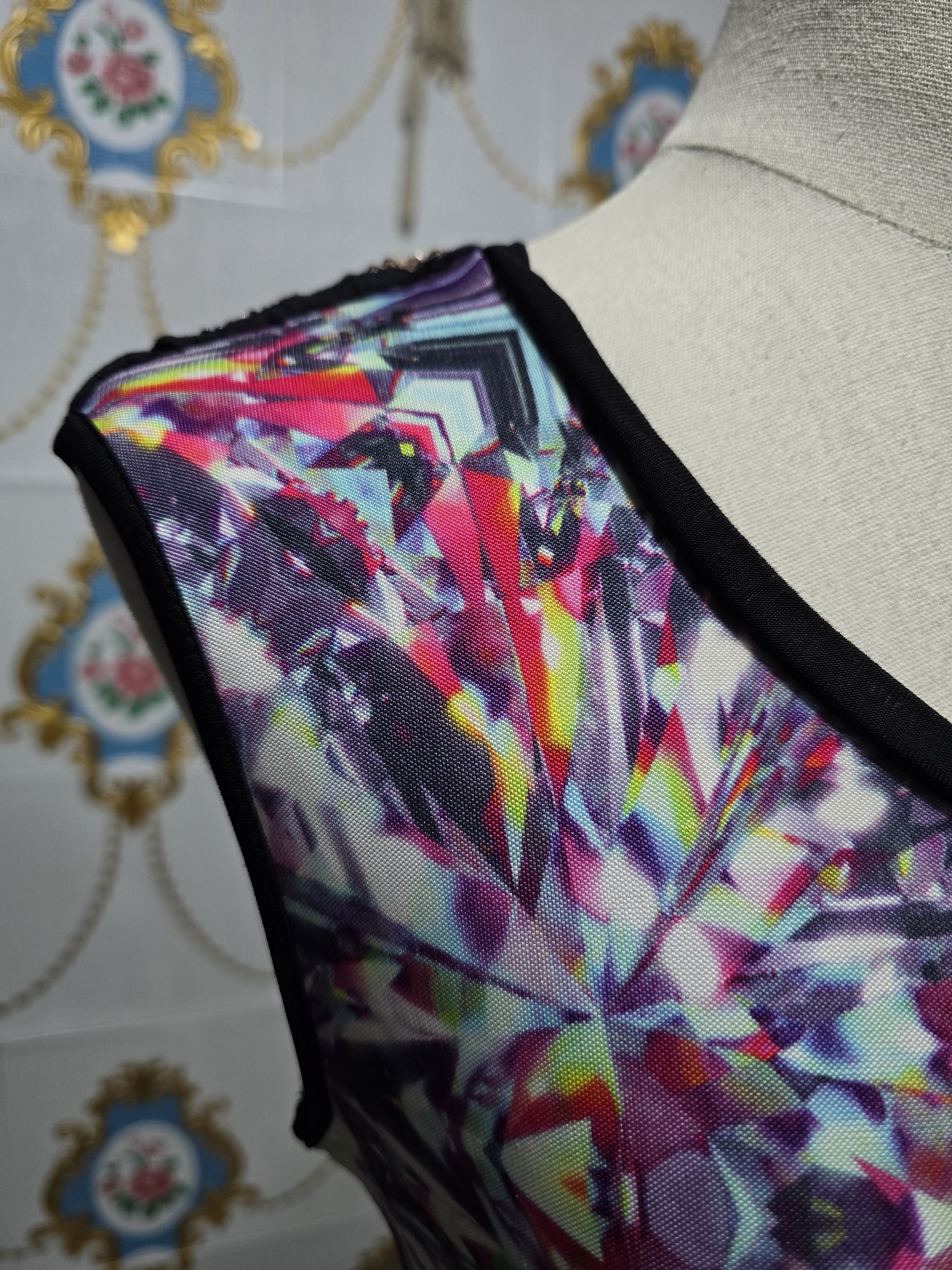 Custo Barcelona Custo Barcelona dress vibrant pink & purple kaleidoscope Size M / US 6-8 / IT 42-44 - 4 Thumbnail