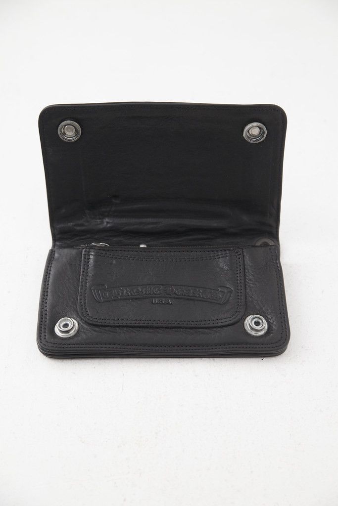 Chrome Hearts Chrome Hearts 1 zip leather wallet Size ONE SIZE - 5 Thumbnail