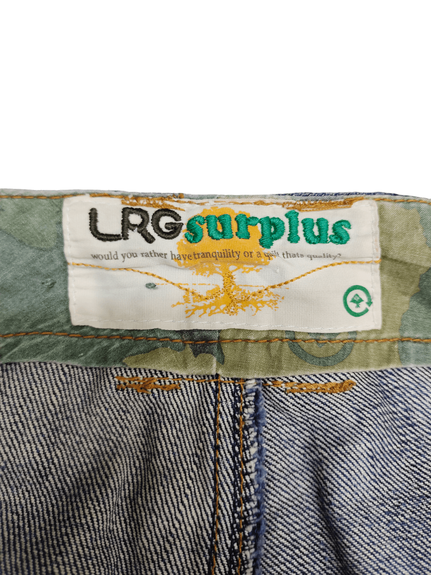 LRG 1990s Loose Jeans LRG Surplus Fatigue Denim Wide leg Size US 30 / EU 46 - 14 Thumbnail